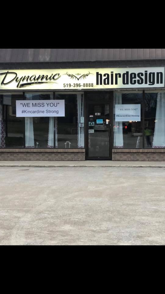 Dynamic Hair Design 383 Kincardine Ave, Kincardine Ontario N2Z 2V7