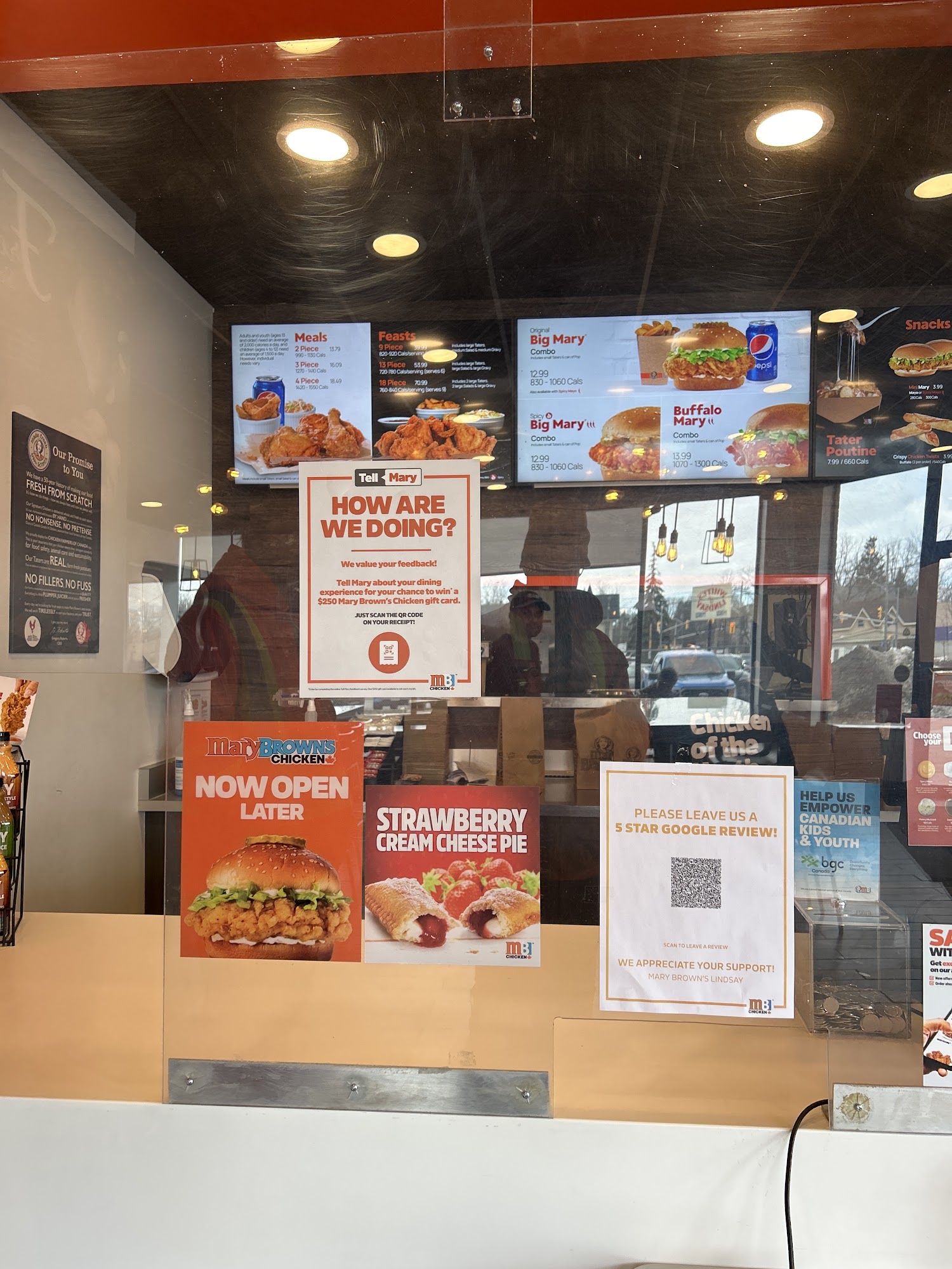 Mary Brown's Chicken Menu