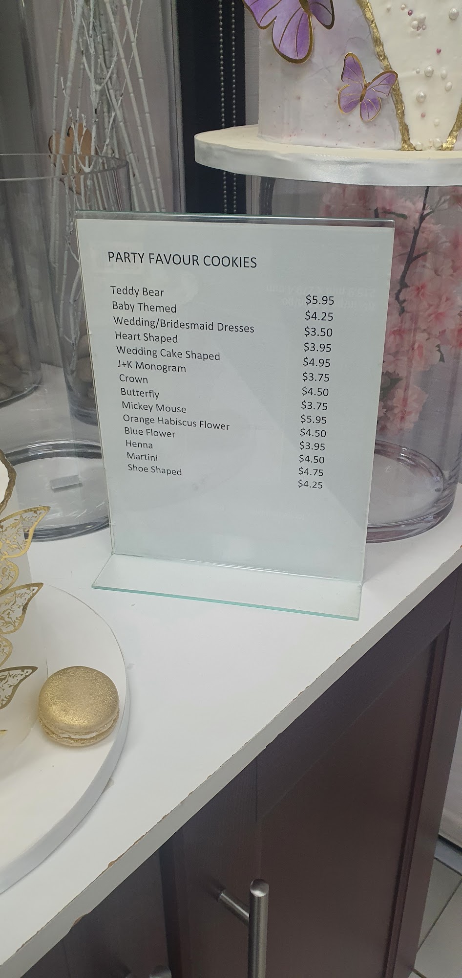 Just Temptations— Birthday & Wedding Cakes Mississauga Menu