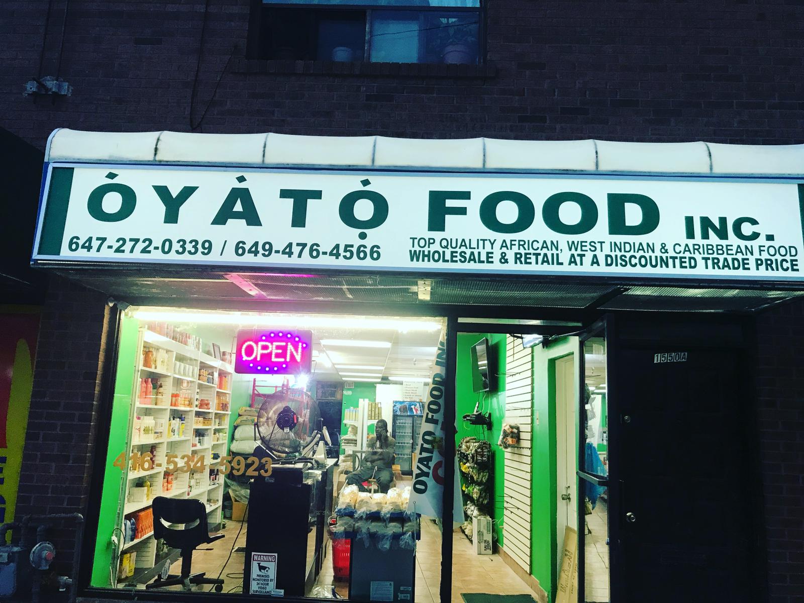Oyato Food African Canadian Market Niagara Falls