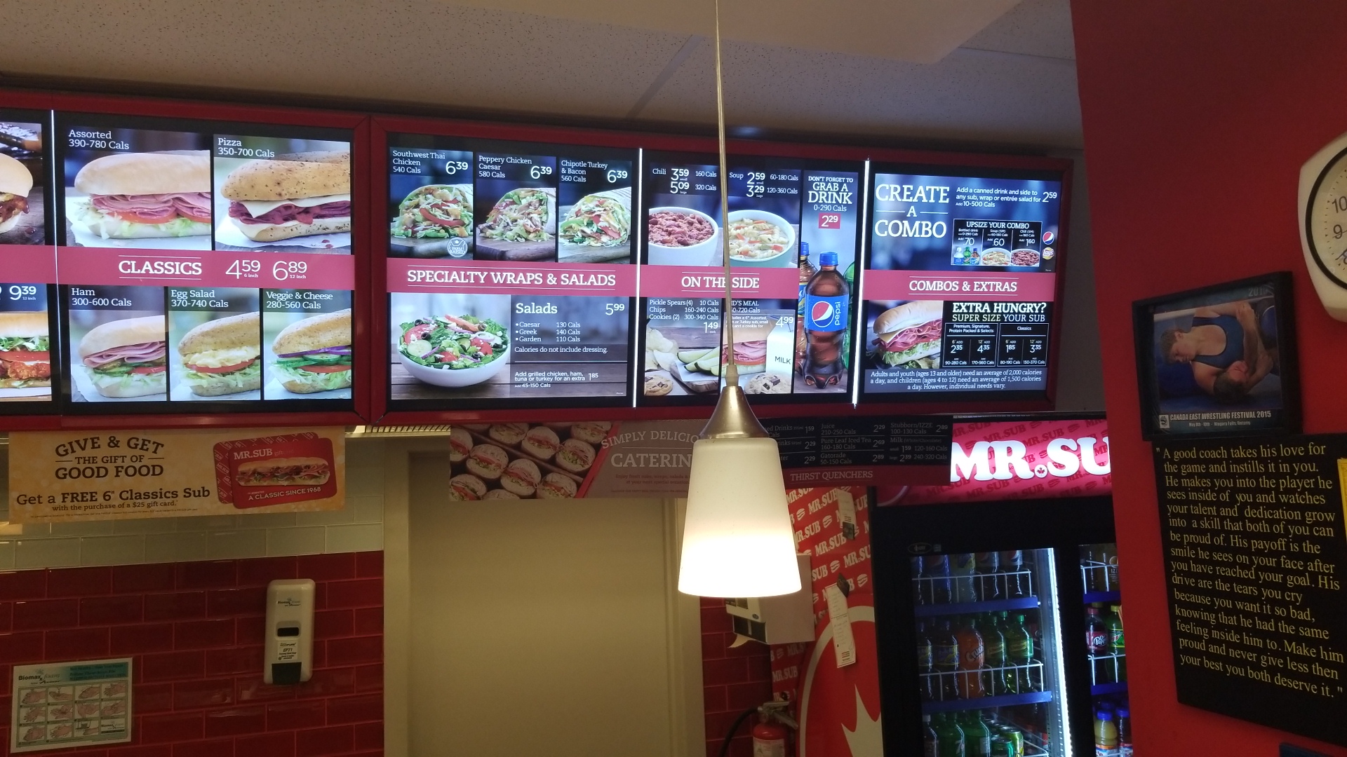Mr.Sub Menu