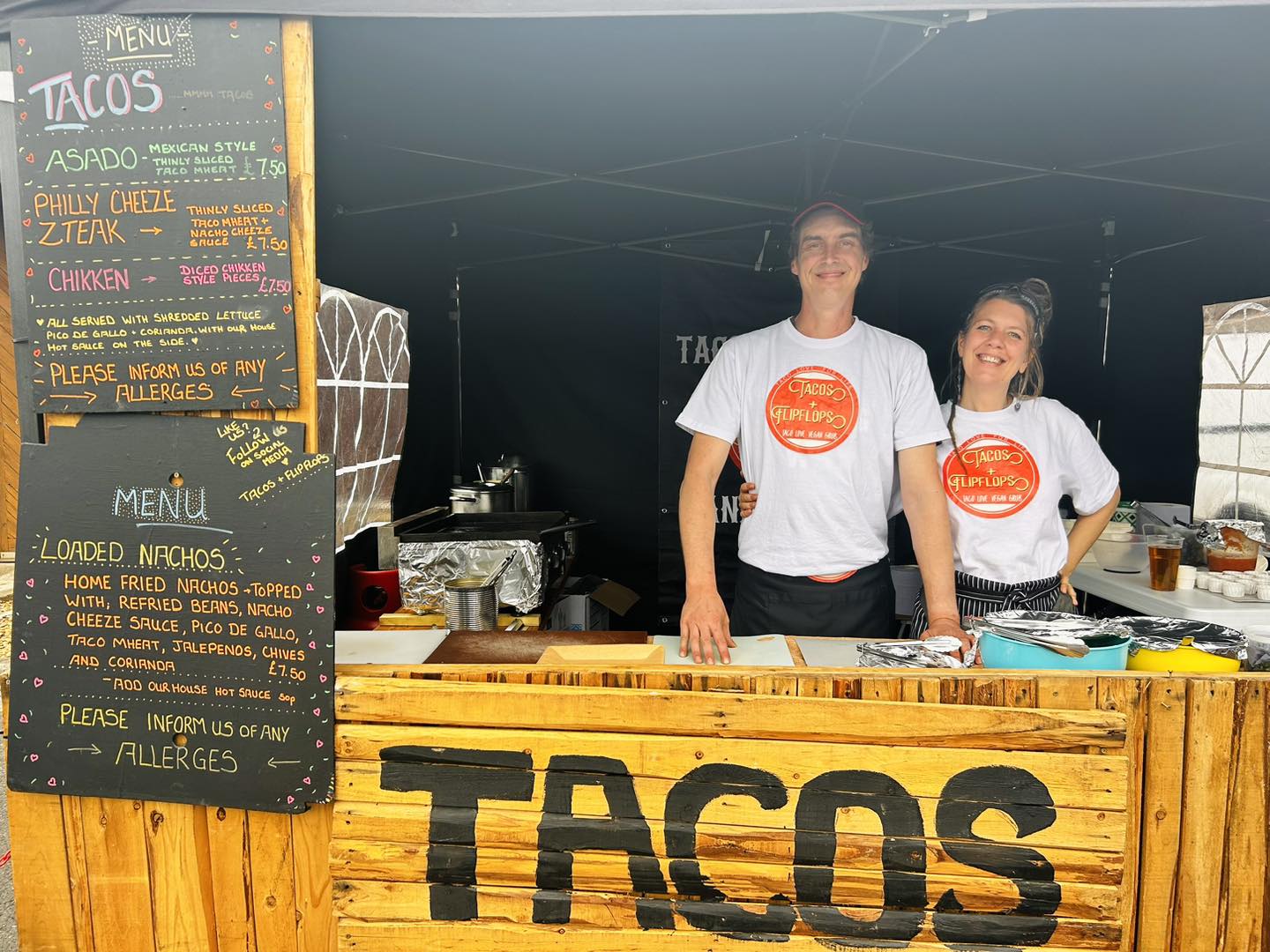 Tapas and Tacos Menu