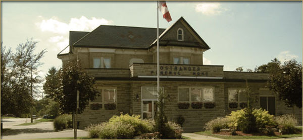 Ostrander's Funeral Home Ltd 43 Bidwell St, Tillsonburg Ontario N4G 3T6