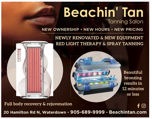 Beachin Tan Inc 24 Hamilton St N, Waterdown Ontario L0R 2H6