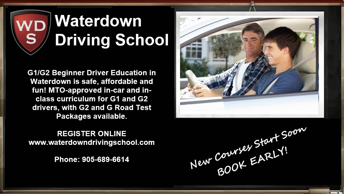 Waterdown Driving School 312 Dundas St E, Waterdown Ontario L0R 2H0