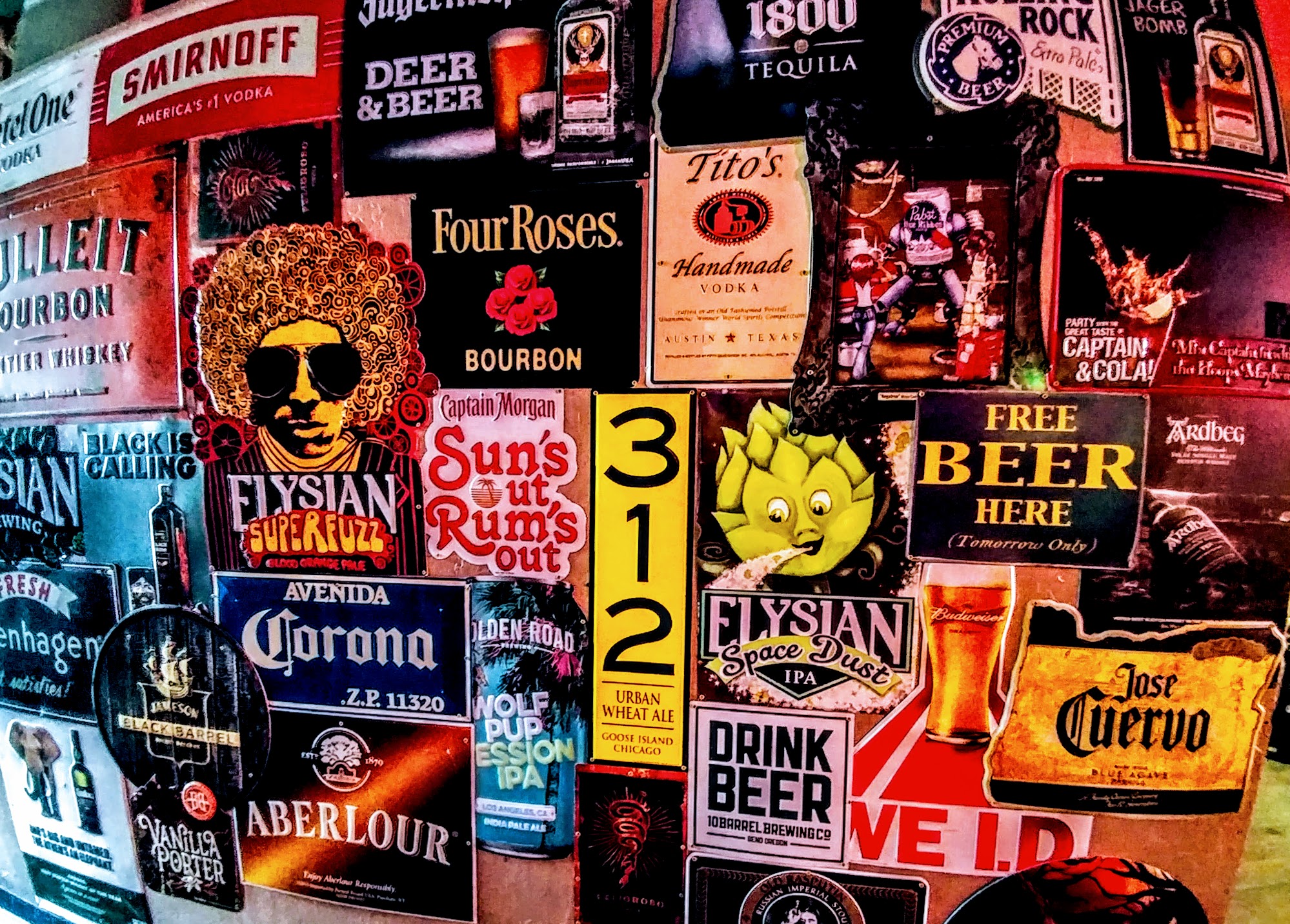 O'Ryans Irish Pub Menu