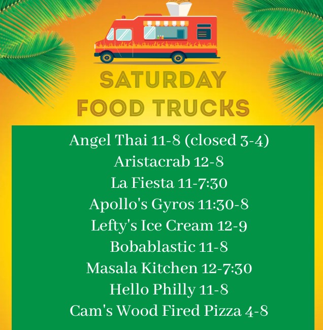 Tallman Brewing Menu