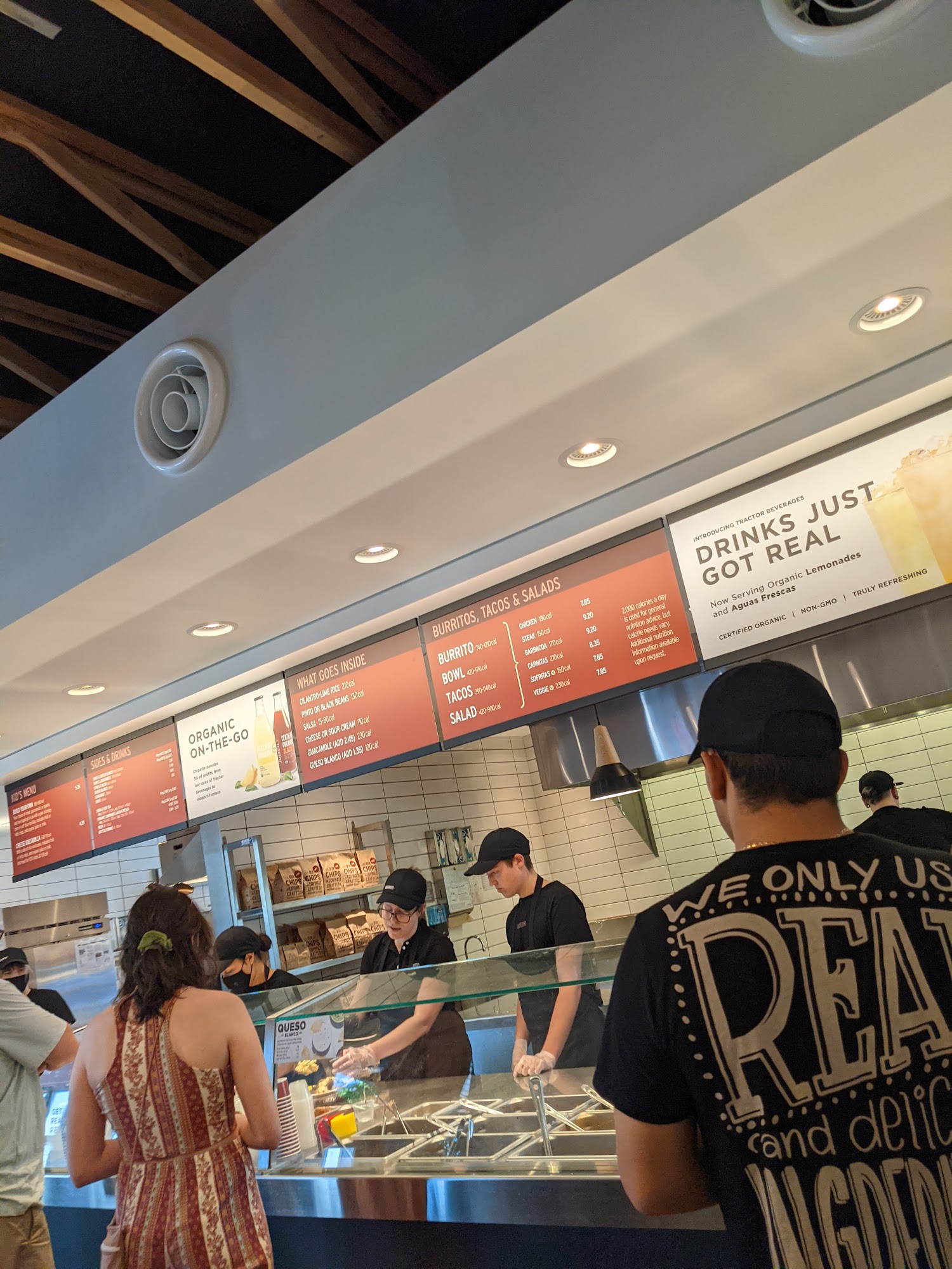 Chipotle Mexican Grill Menu