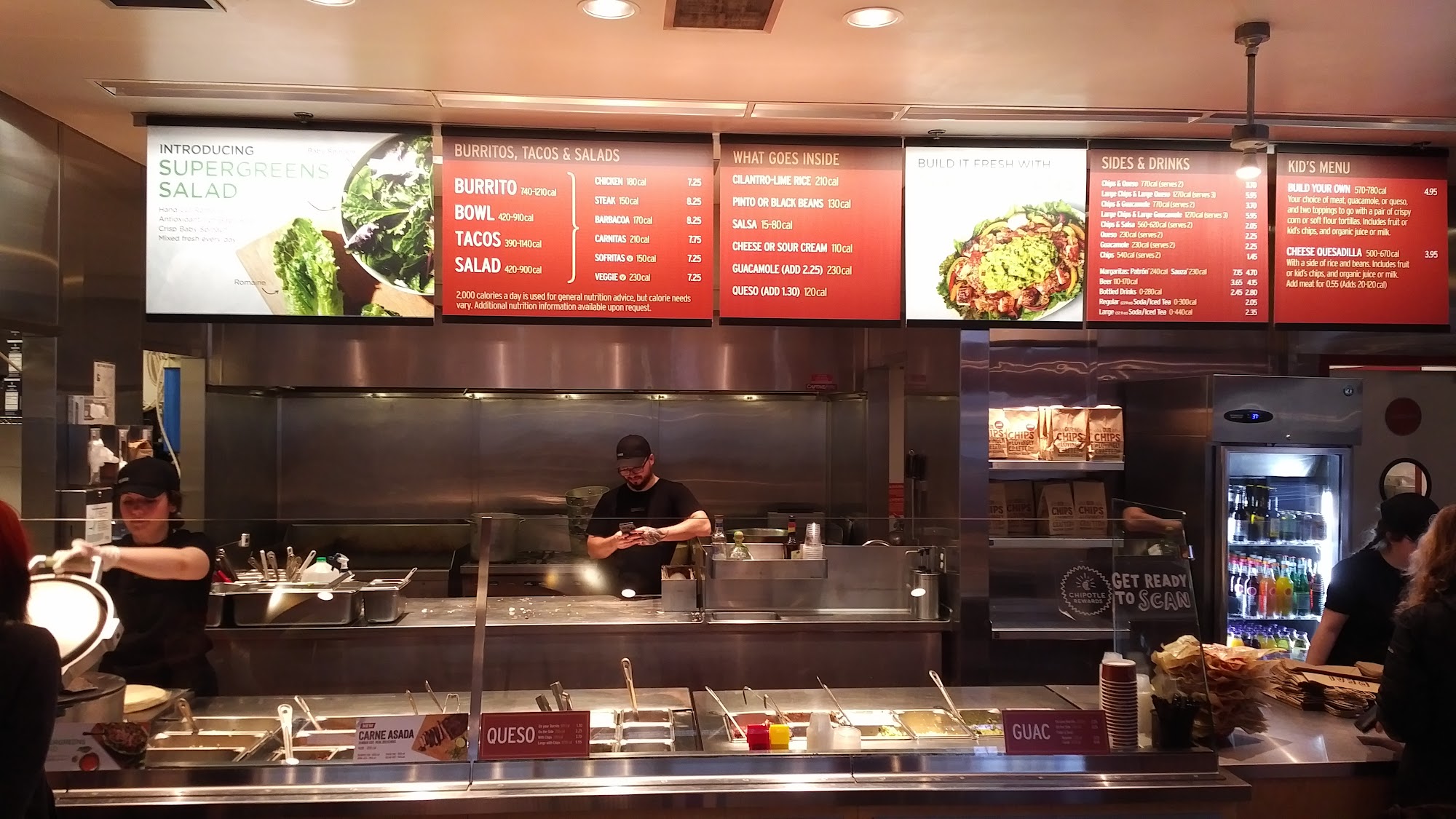 Chipotle Mexican Grill Menu