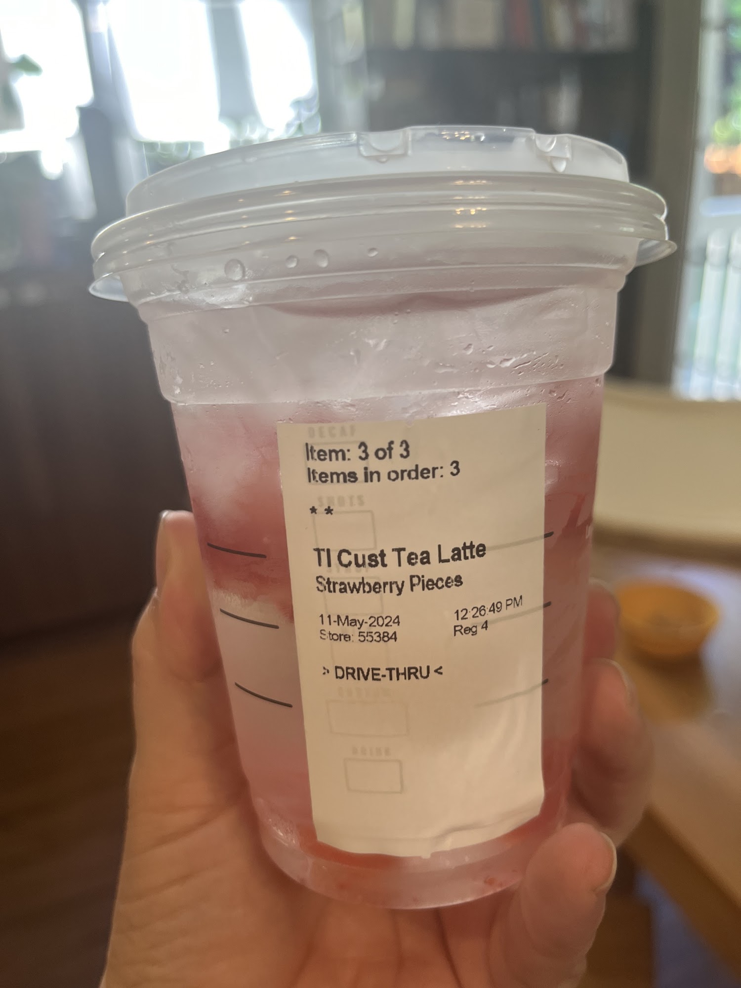 Starbucks Menu