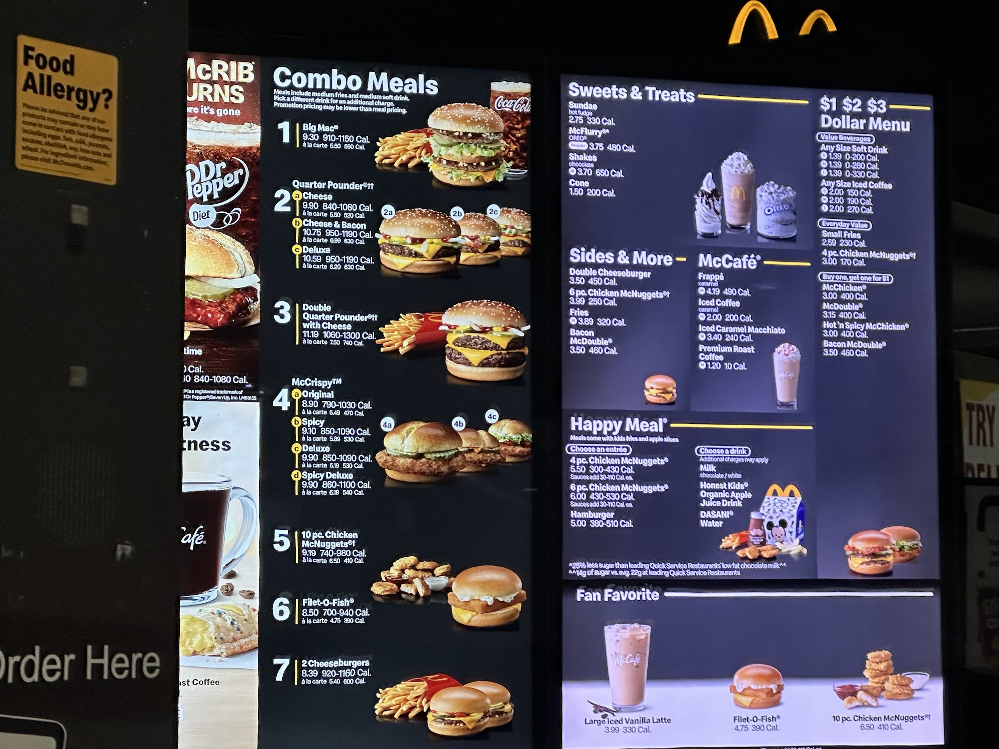 McDonald's Menu