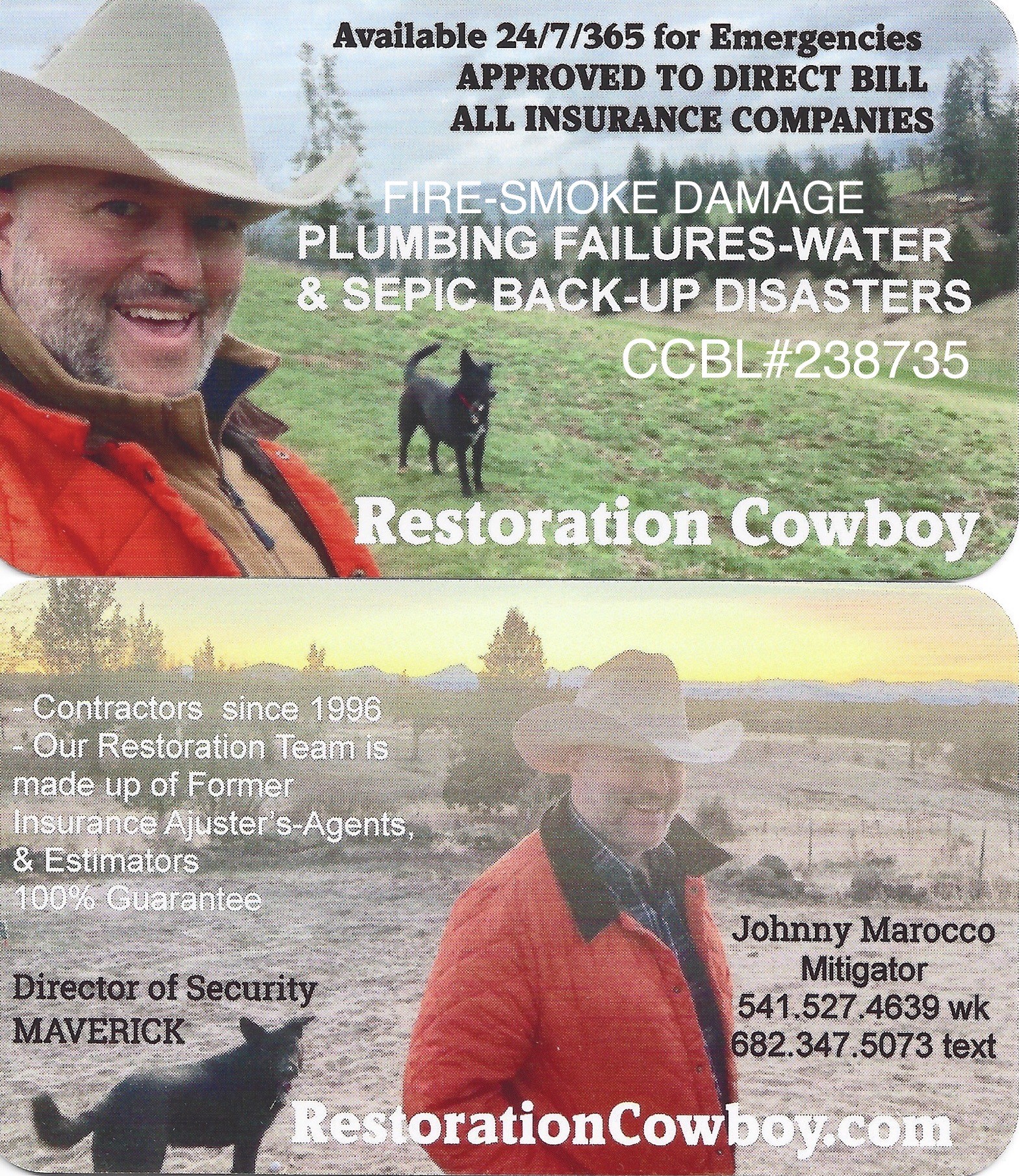 Restoration Cowboy 800 Long St, Sweet Home Oregon 97386