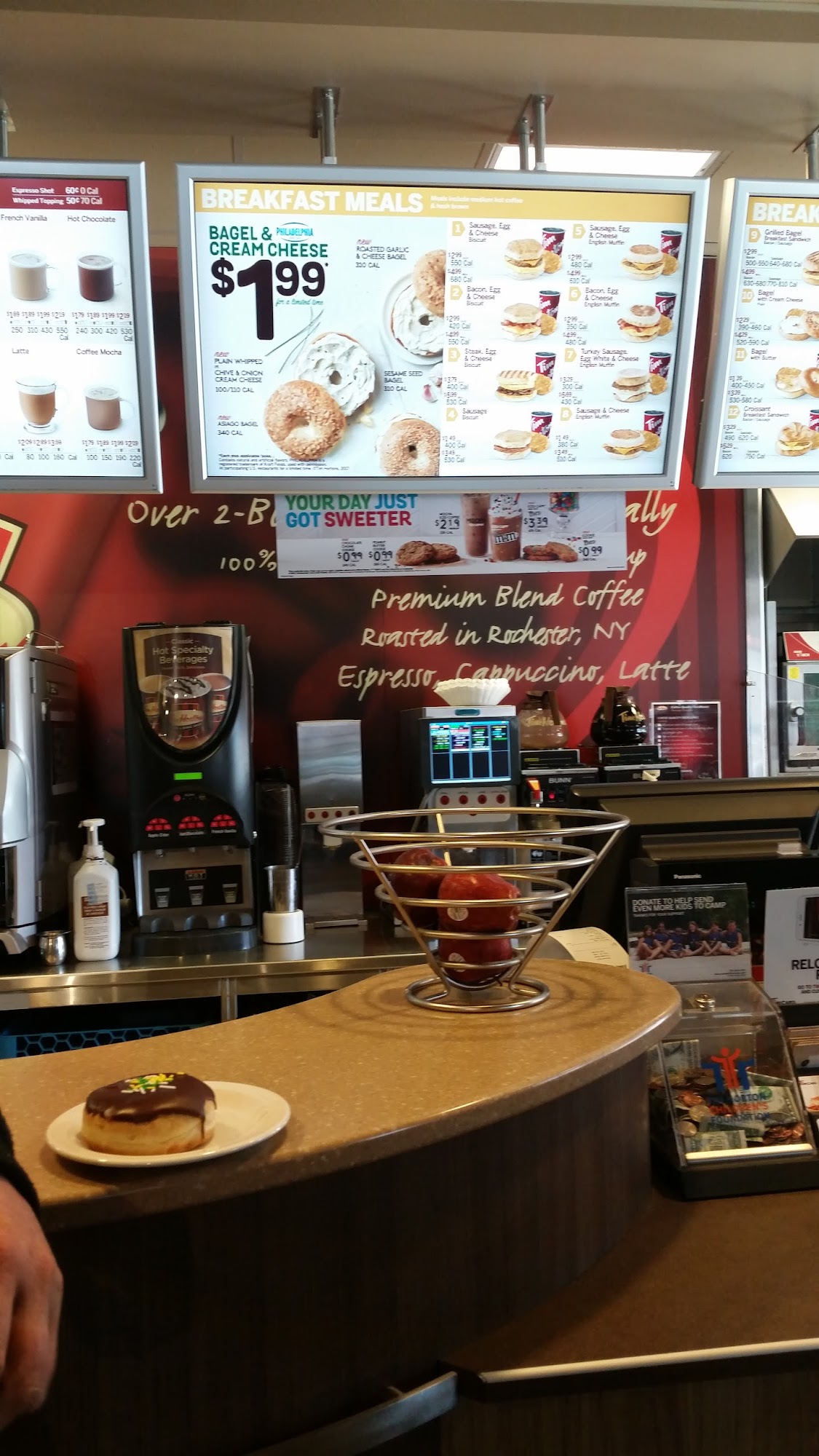 Tim Hortons Menu