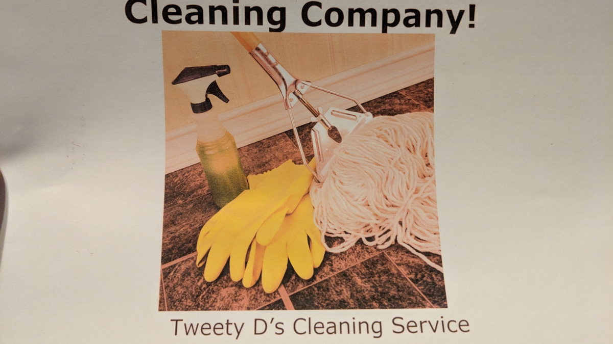 Tweety D's Cleaning Service 404 College St, Emlenton Pennsylvania 16373