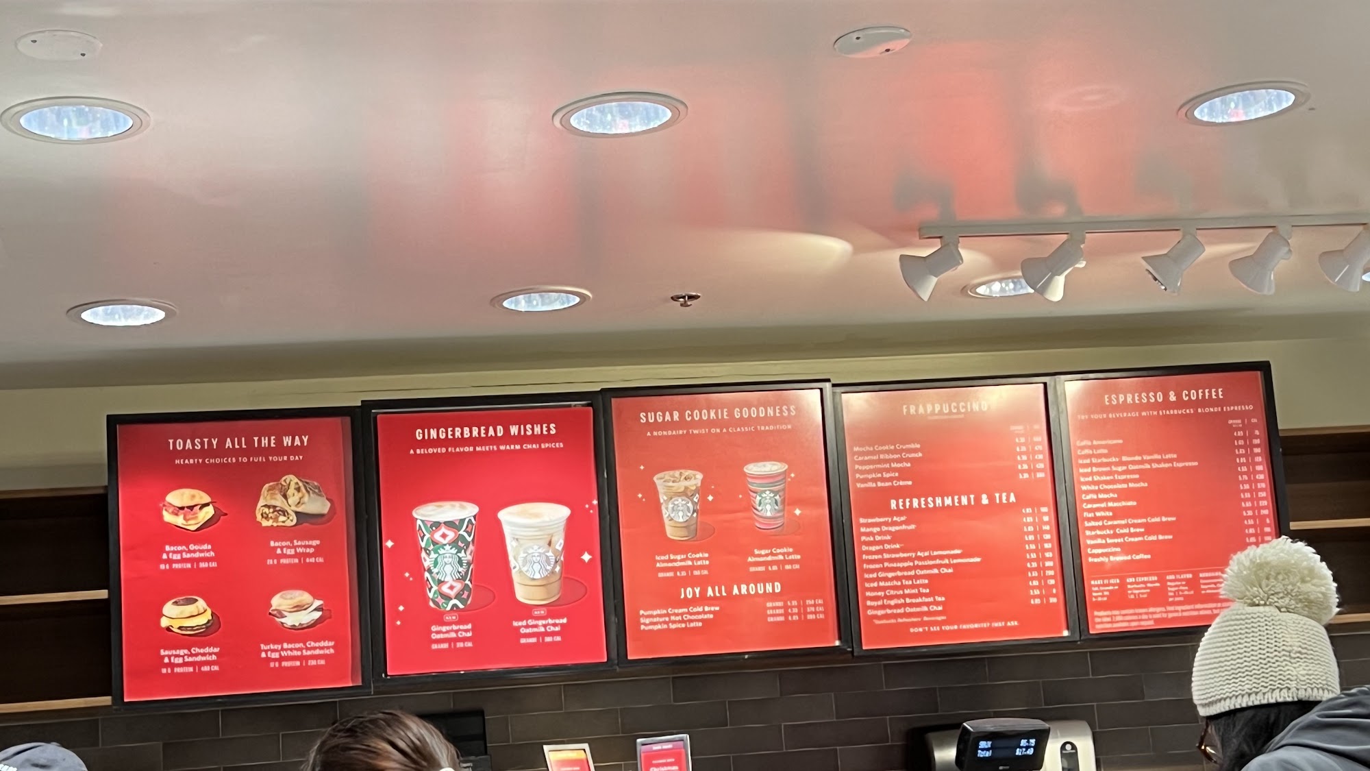 Starbucks Menu