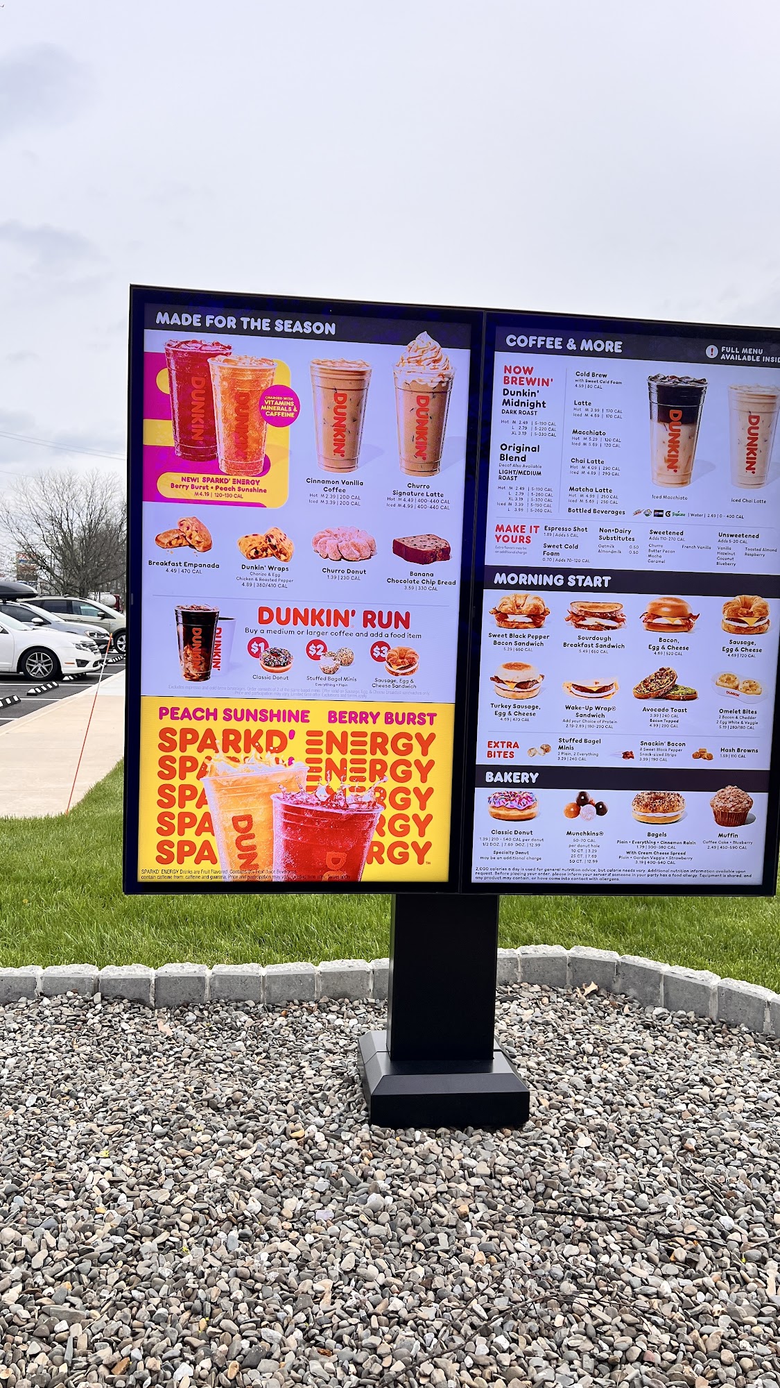 Dunkin' Menu