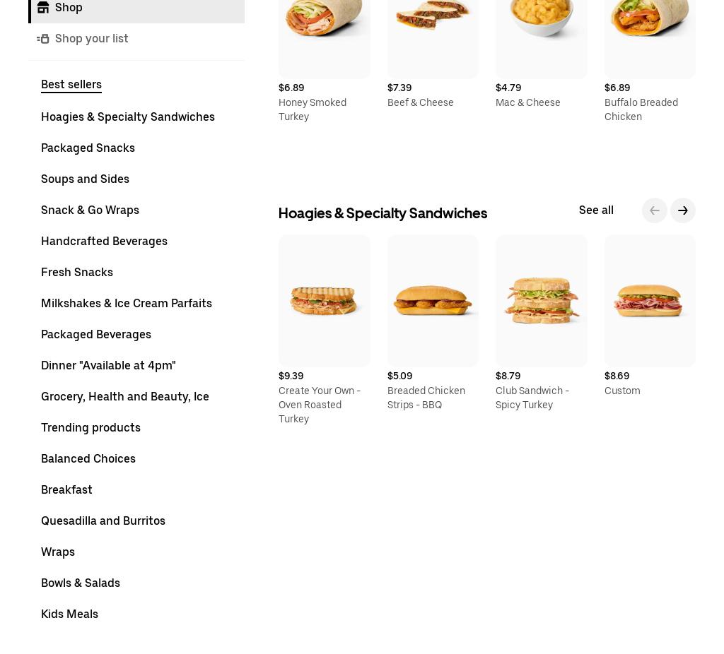 Wawa Menu