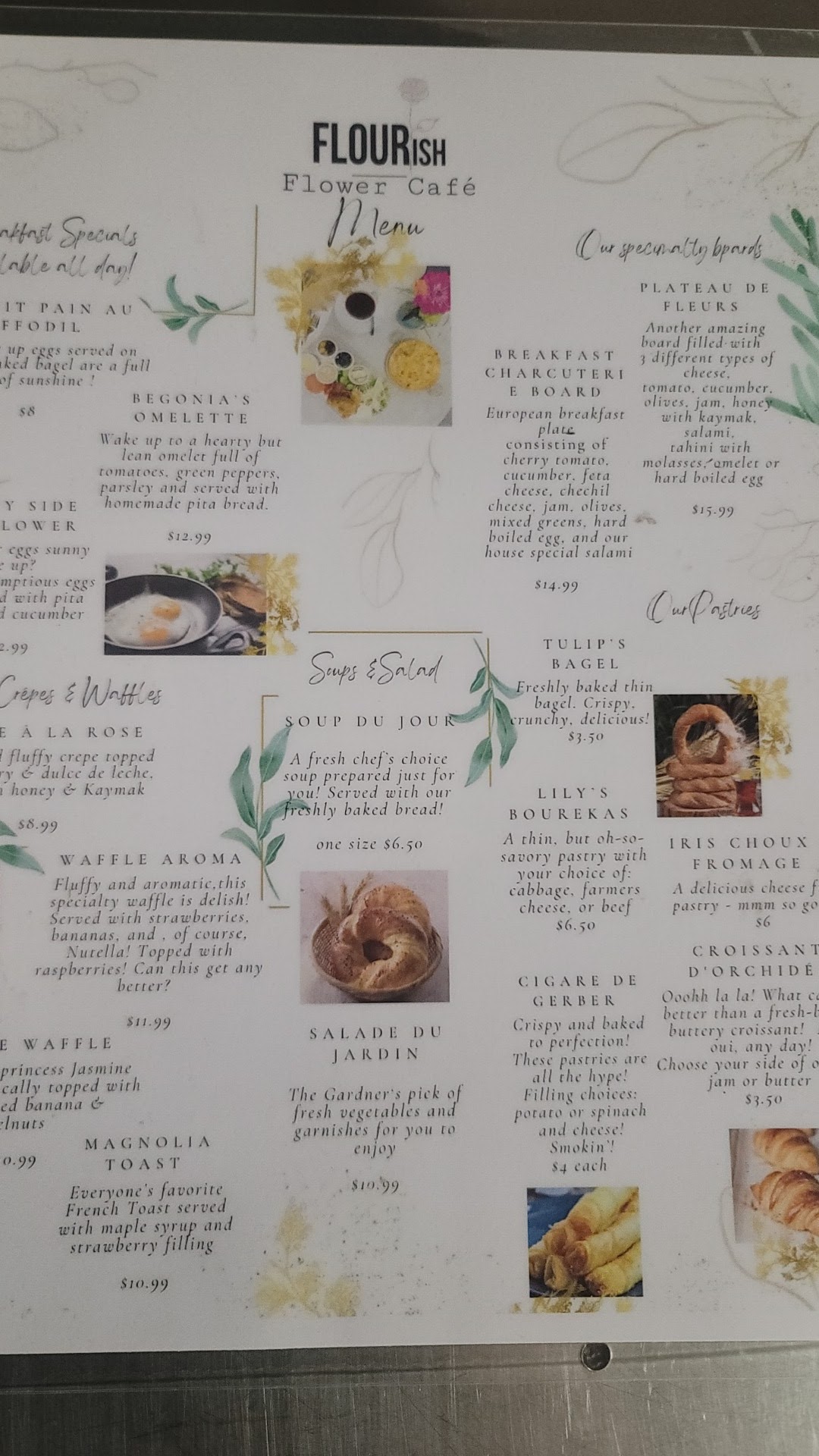 Sweet Rhythm Bakery & Cafe Menu