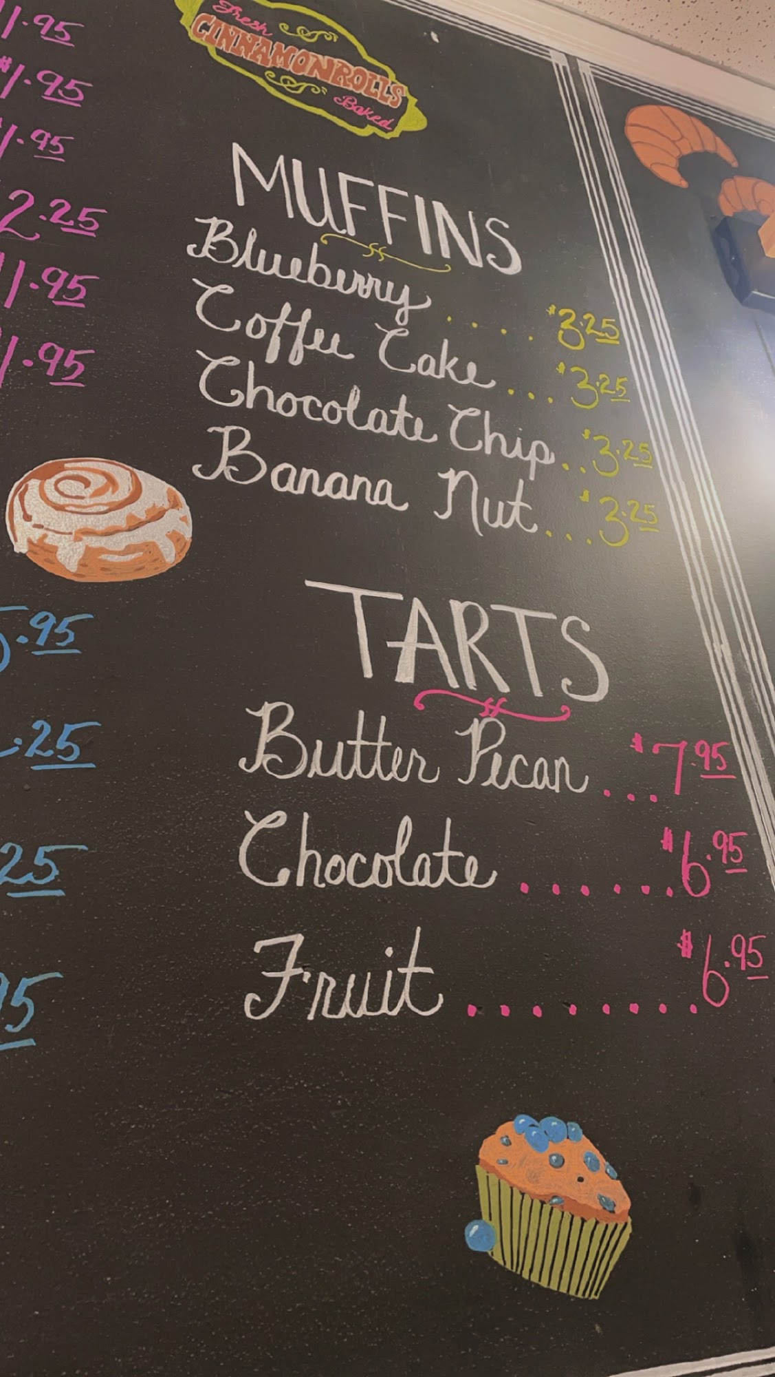The Cottage Bakery & Cafe Menu