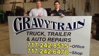 Gravy train truck trailer and auto repairs 8534 US-22, Lewistown Pennsylvania 17044