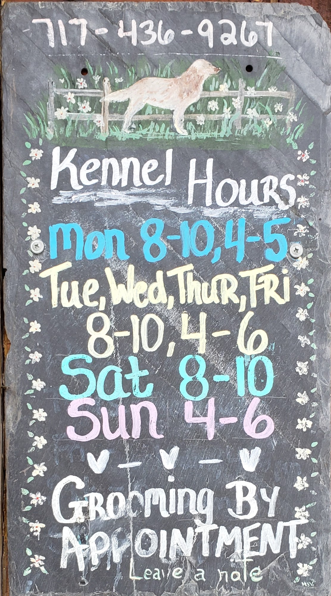 Ernest Hill Kennels Boarding and Grooming 218 Bossinger Rd, Mifflintown Pennsylvania 17059