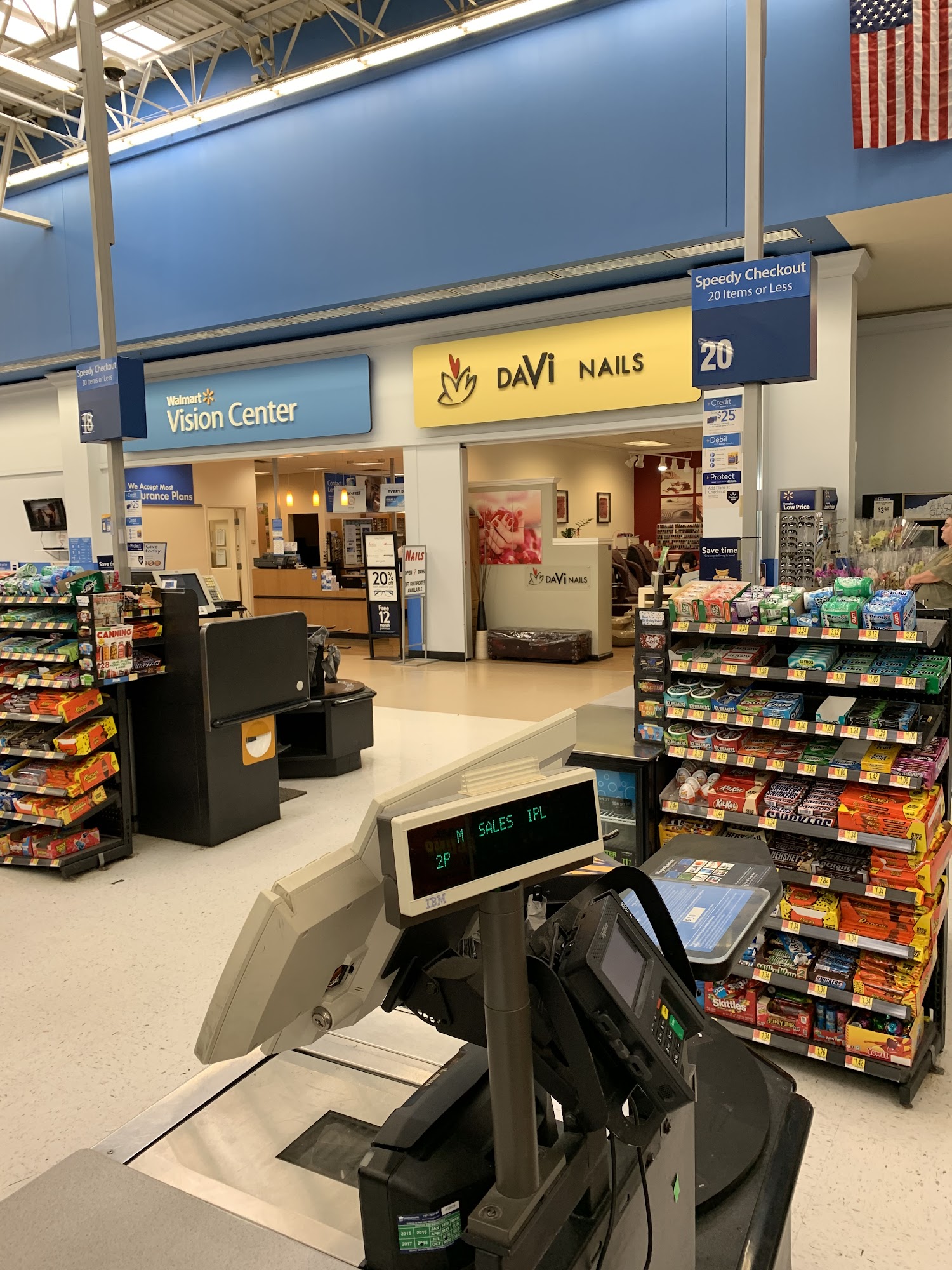 DaVi Nails Inside Walmart in Parkesburg, 100 Commons Dr, Parkesburg Pennsylvania 19365