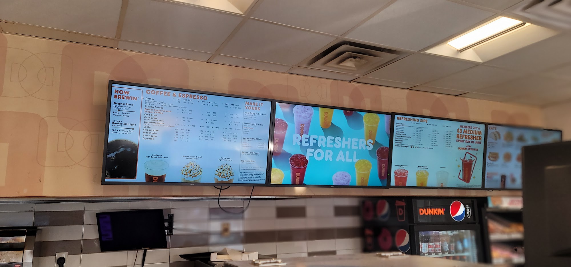 Dunkin' Menu