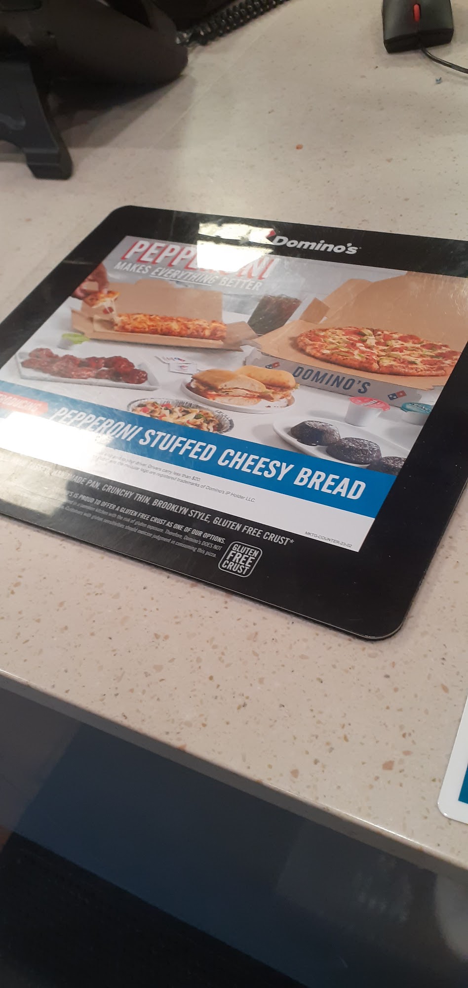 Domino's Pizza Menu