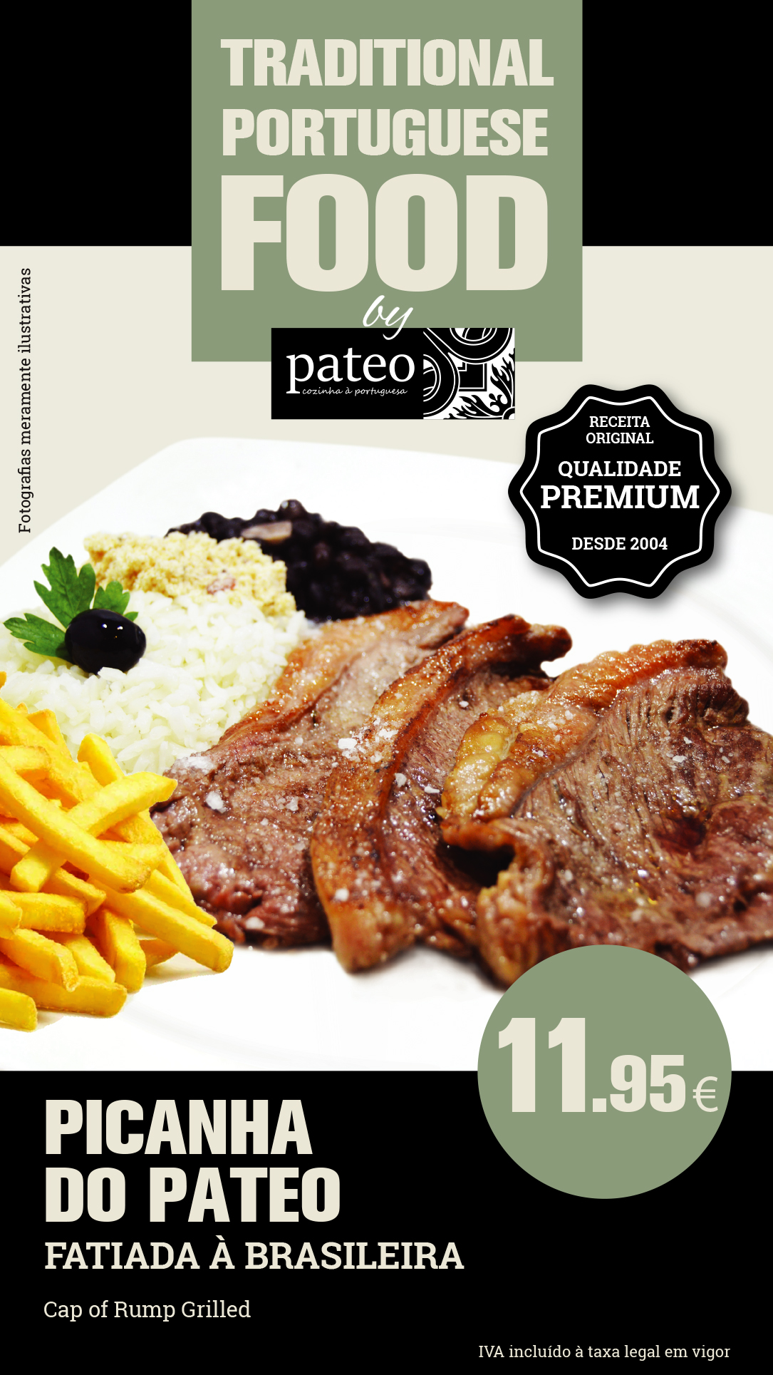 Pateo Paixao Lusitana (Pateo - Almada Fórum) Menu