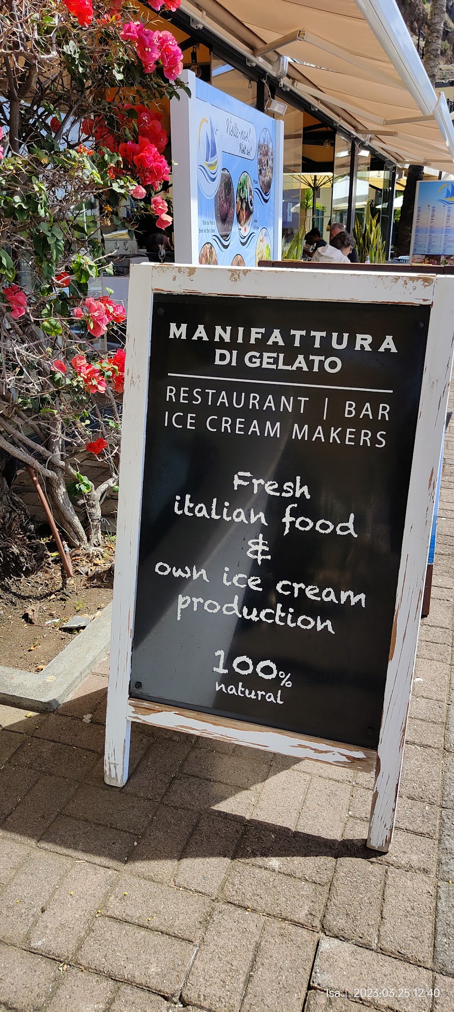 Manifattura Di Gelato restaurant Menu