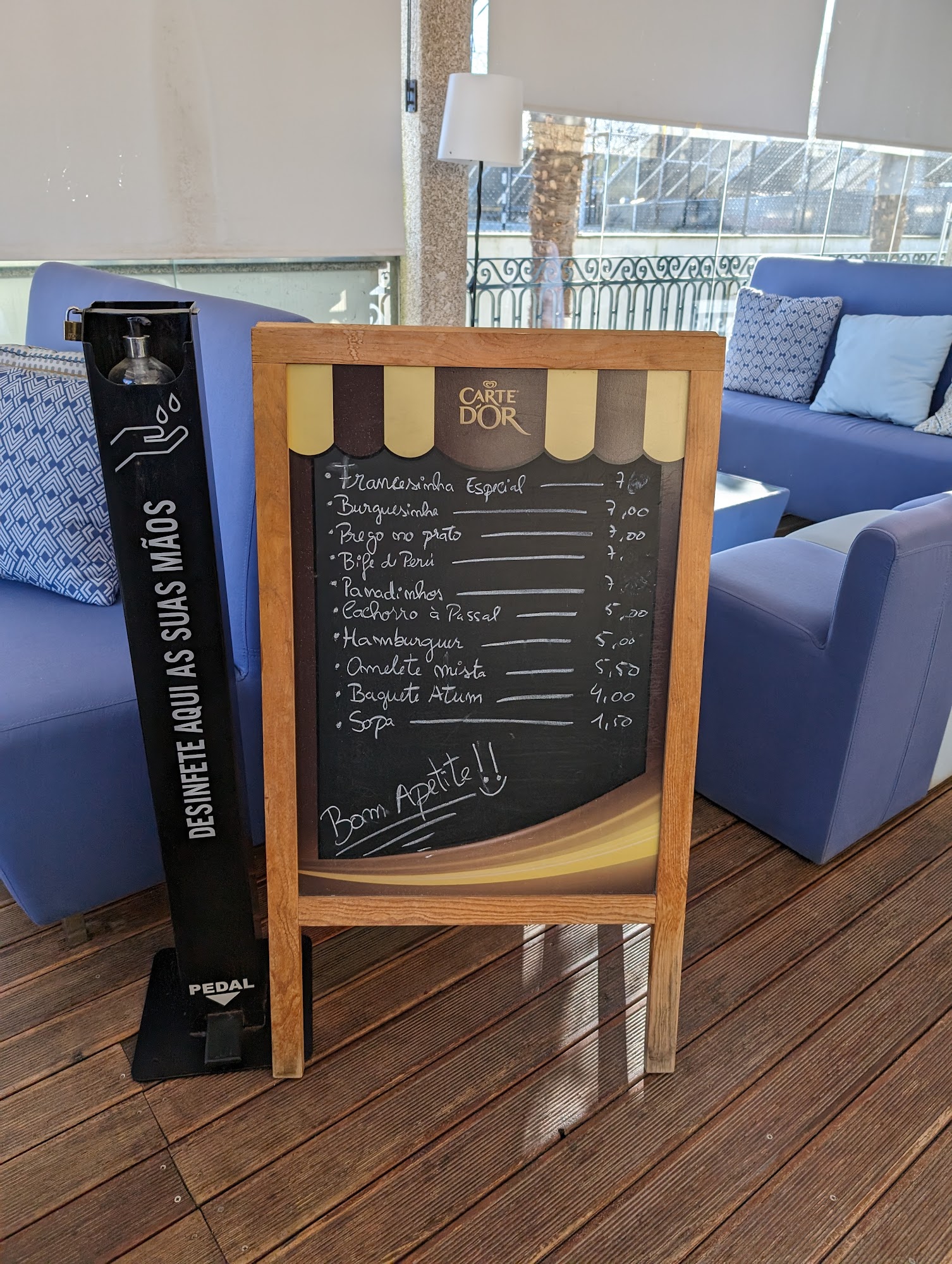 Passal Lounge Café Menu
