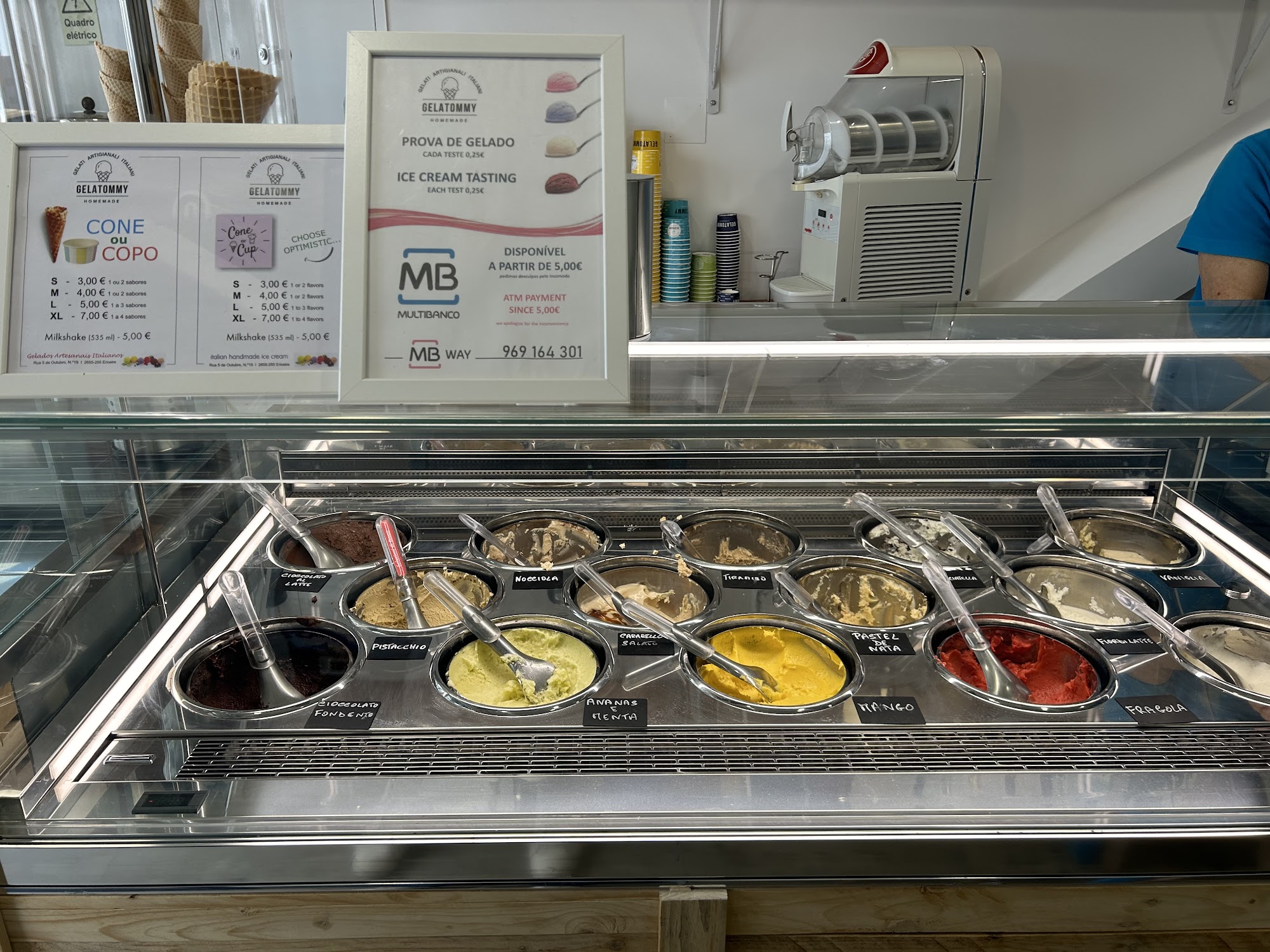 Gelatommy - Ericeira Menu