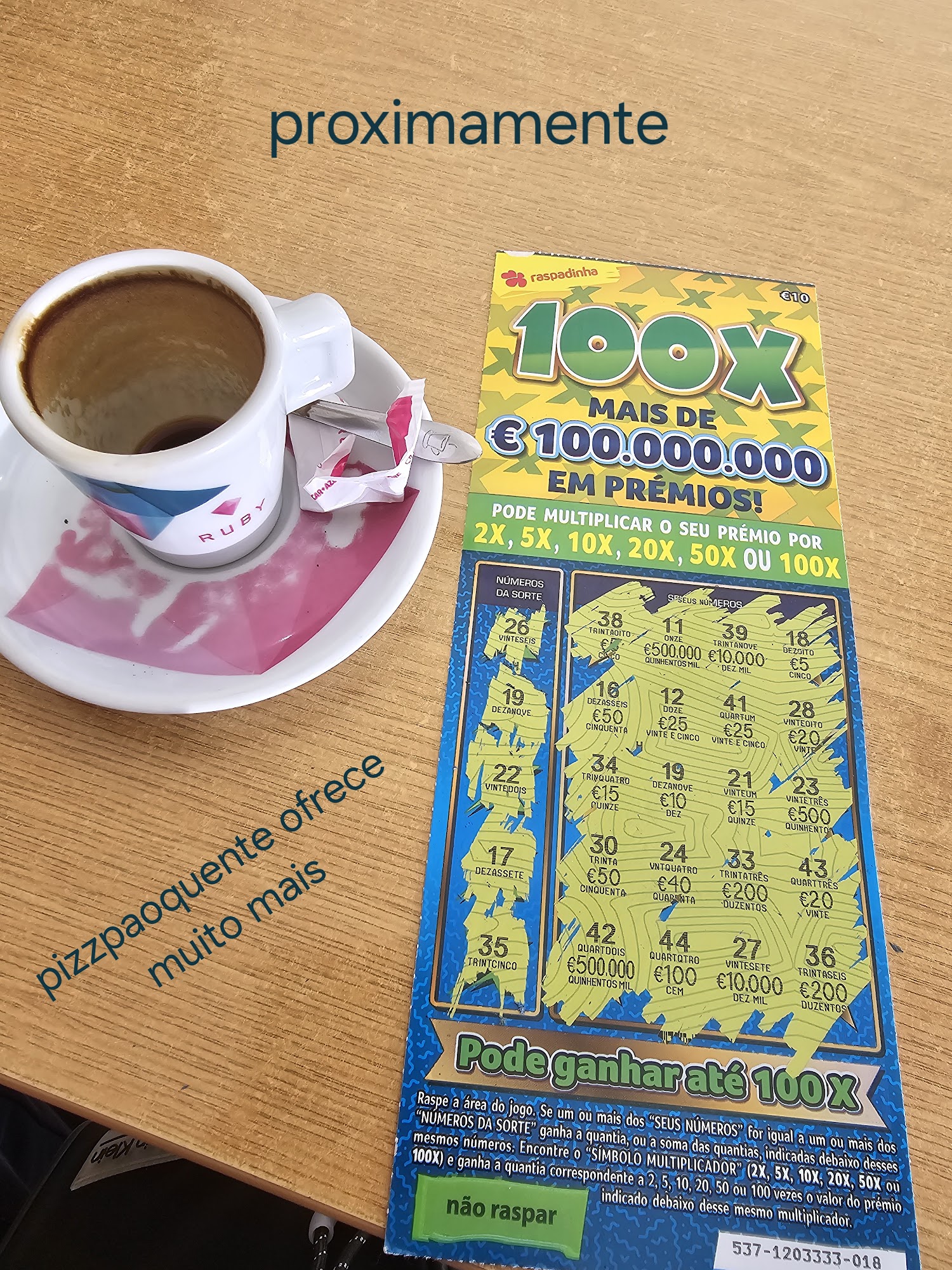 Mimos d' Ílhavo - Snack Menu