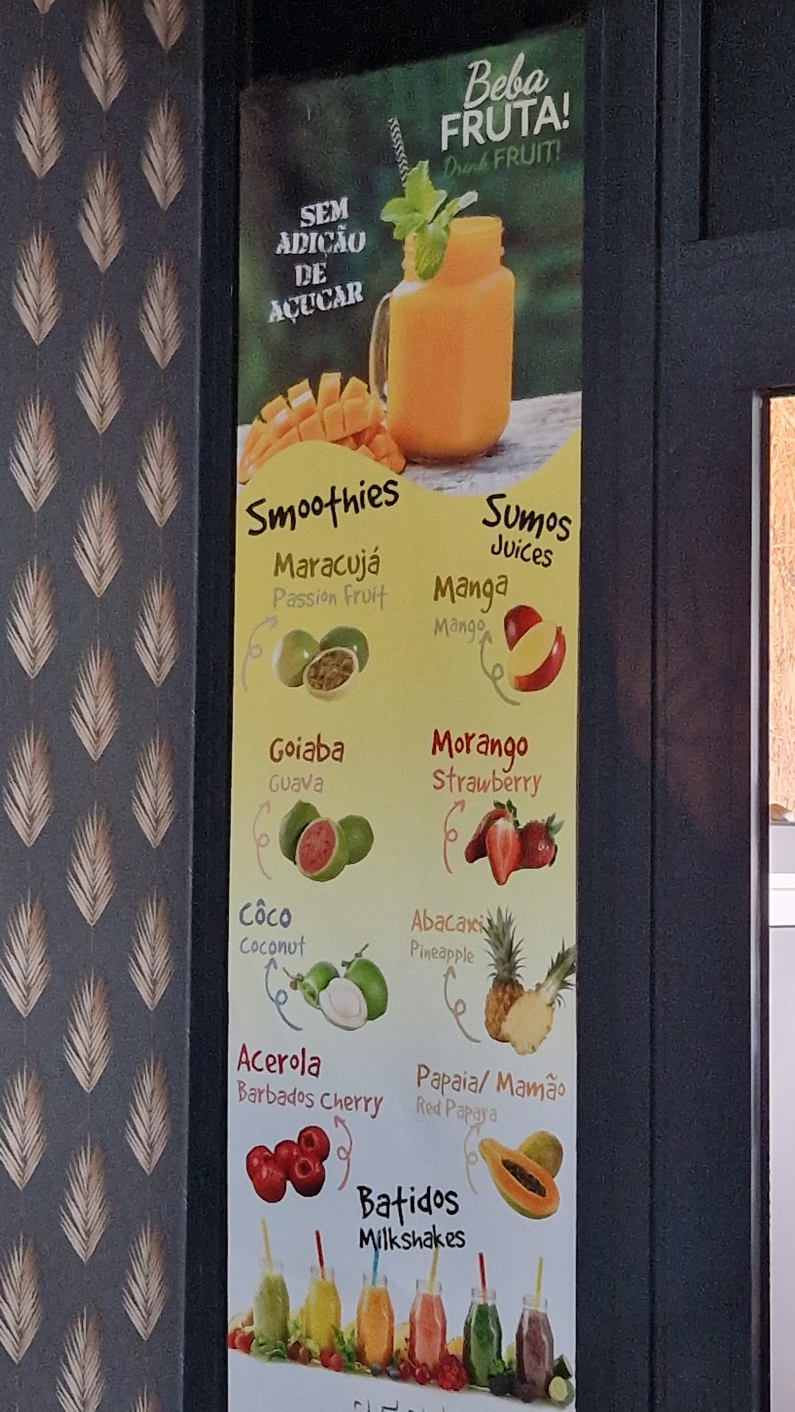 Nicola Sabores Menu