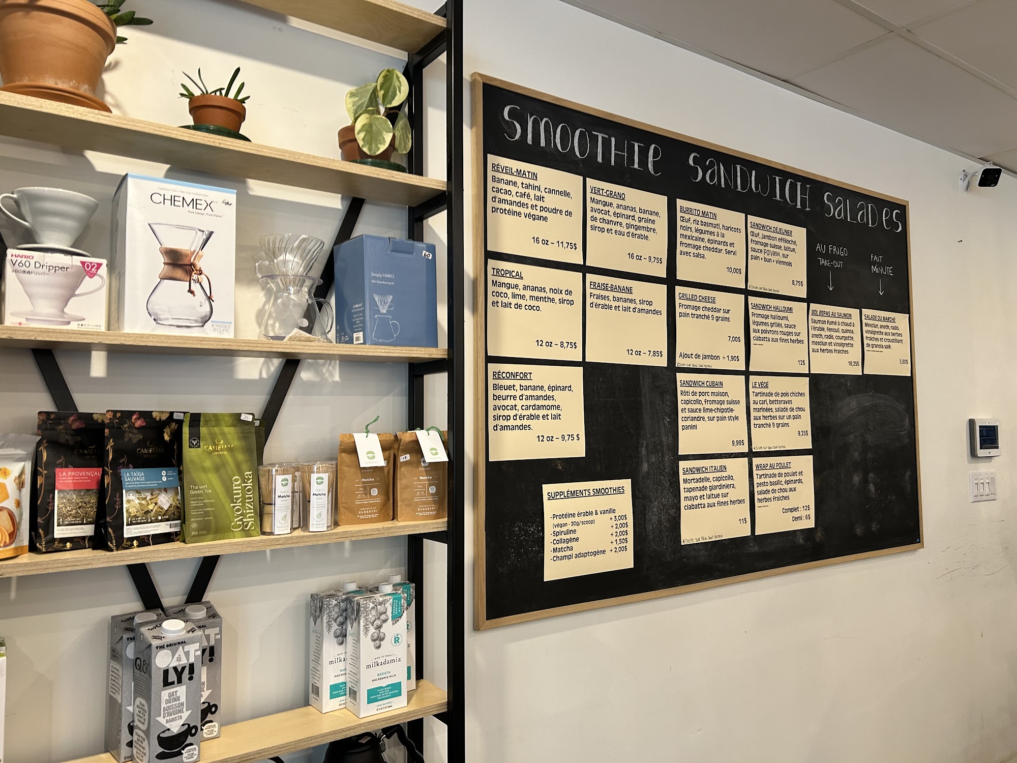 Louisa Café de quartier Menu