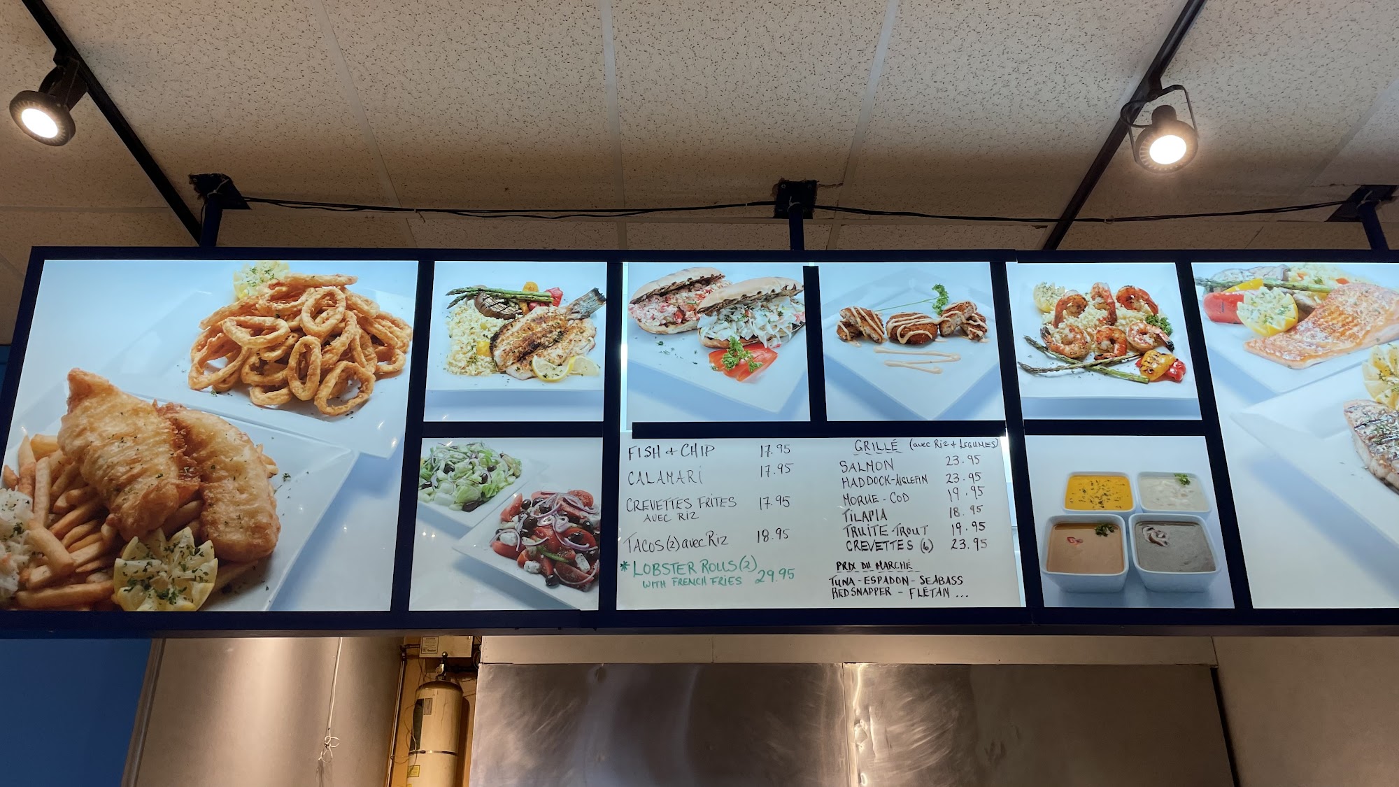 Pecheur Du Marche (Pecheur Du Marché) Menu