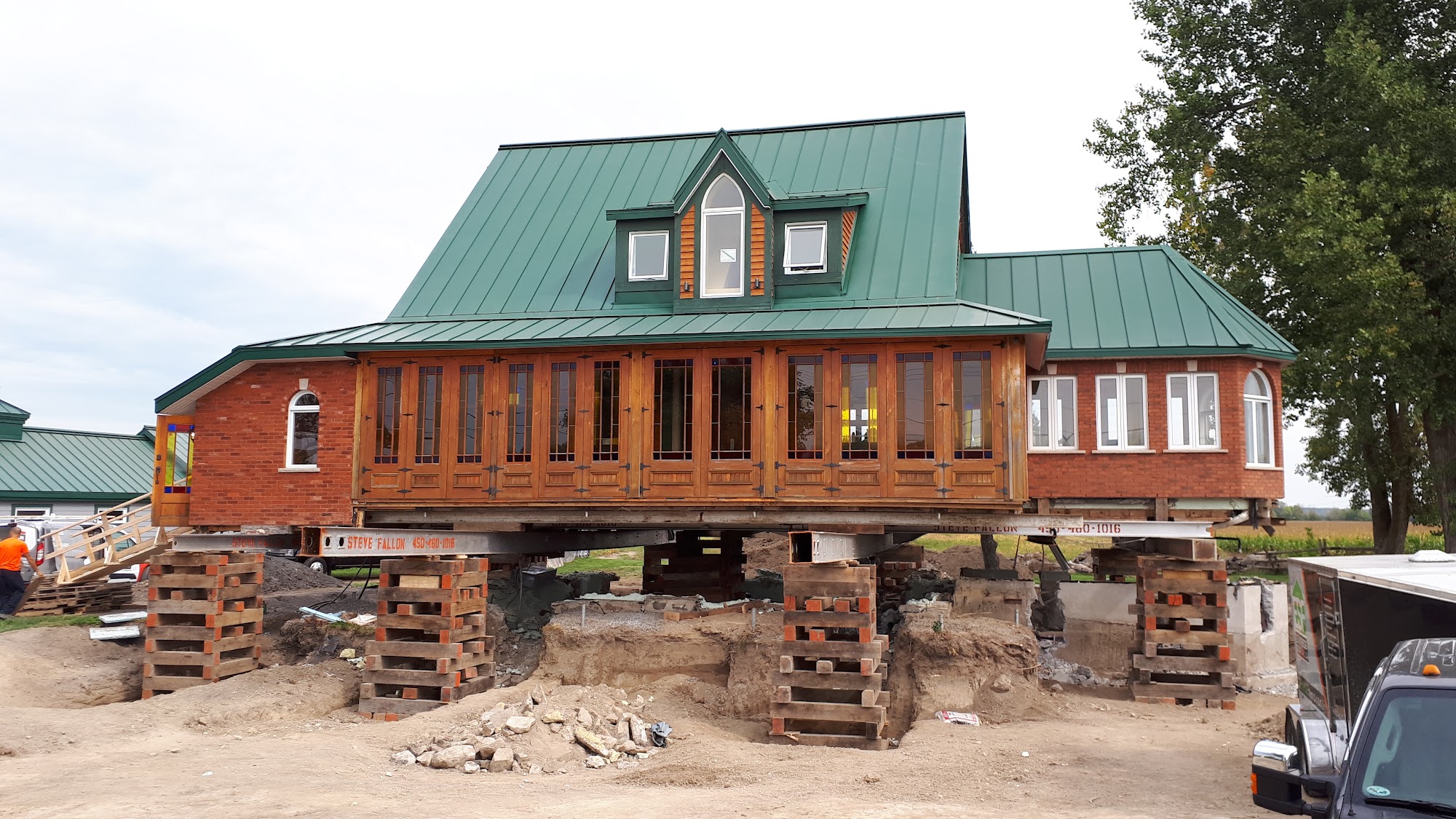 Les Entreprises Steve Fallon , levage de maison Marieville