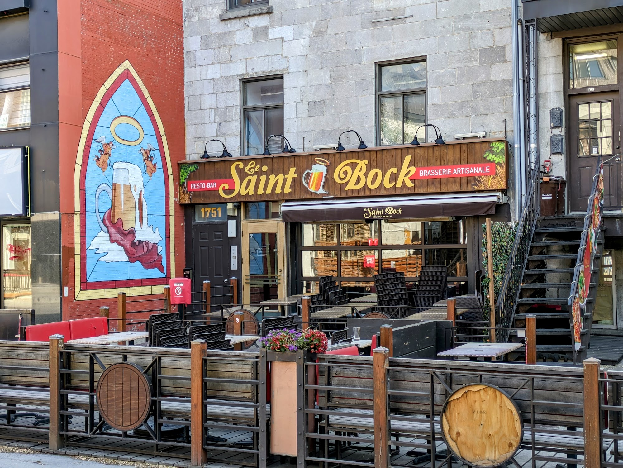 Le Saint-Bock - Brasserie Artisanale / Bazaar Microbrasserie