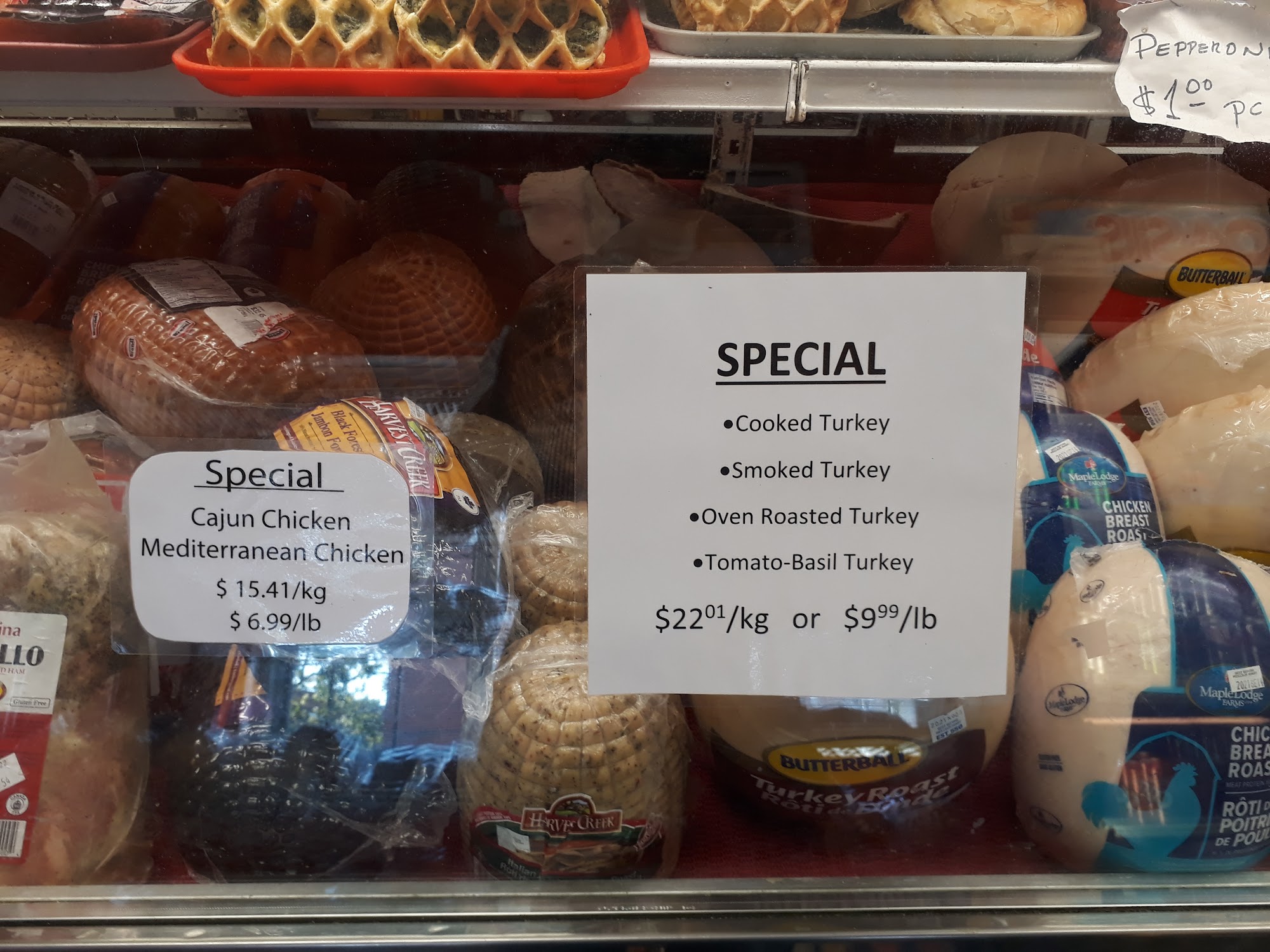 Boulangerie Snowdon Menu