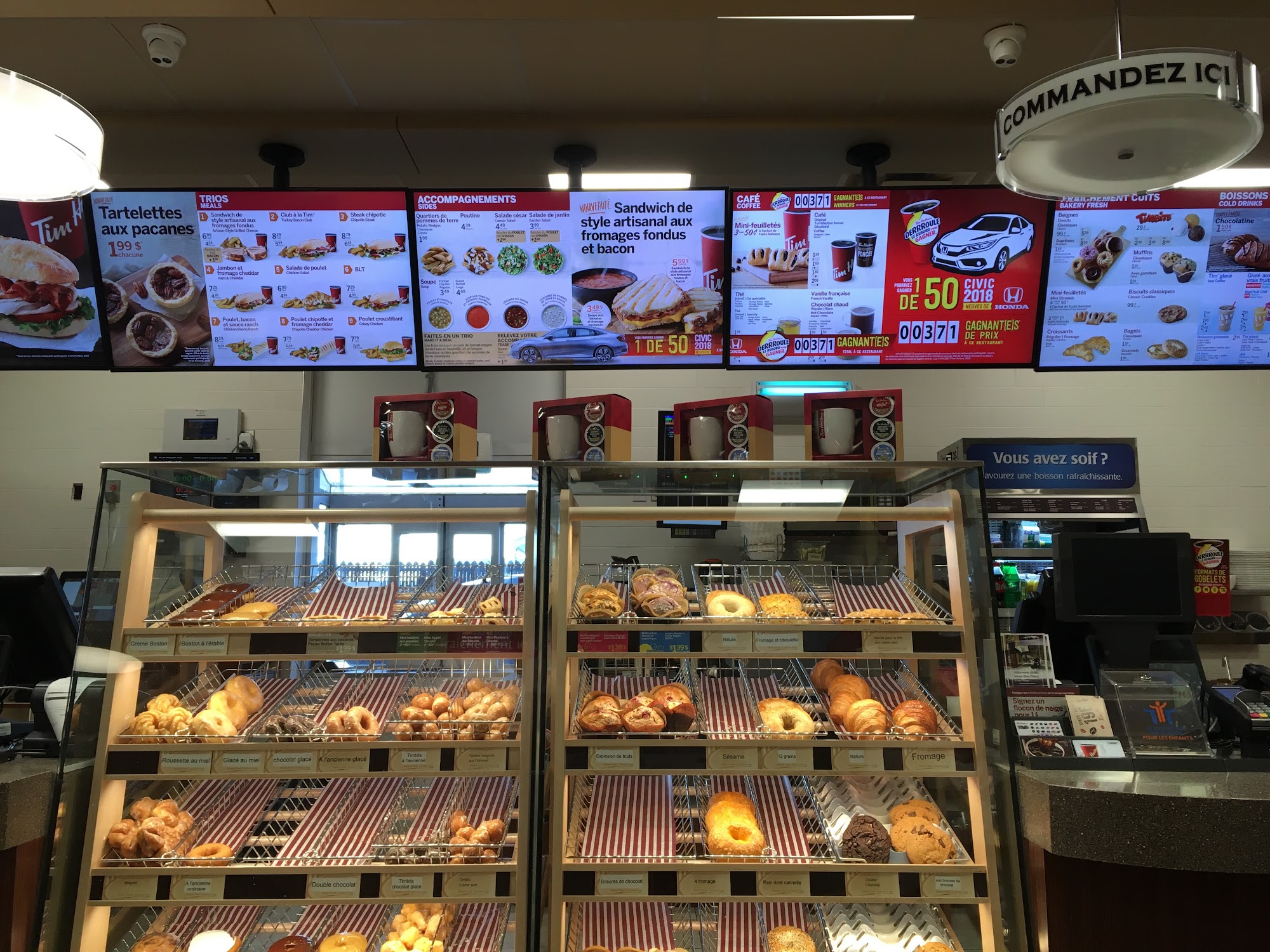Tim Hortons Menu