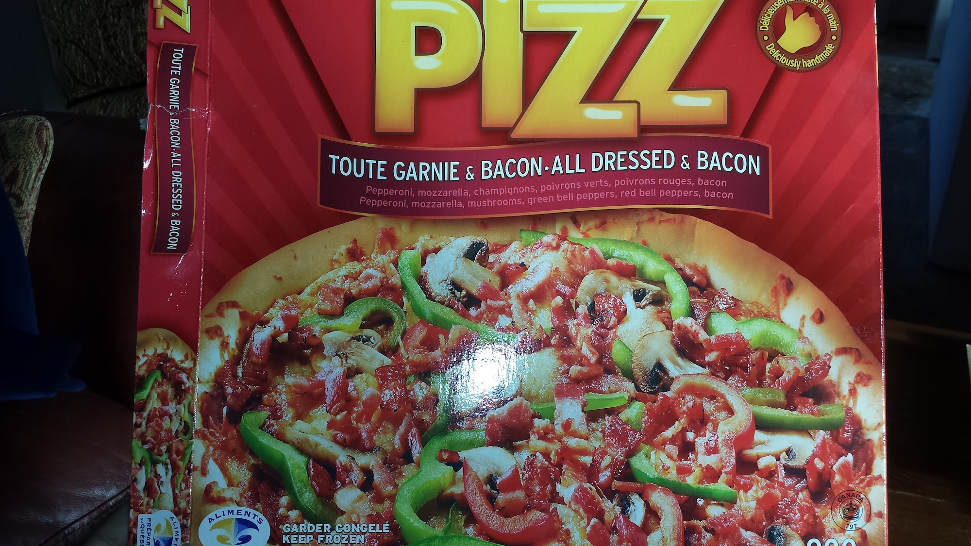 Aliments Begin Inc Menu