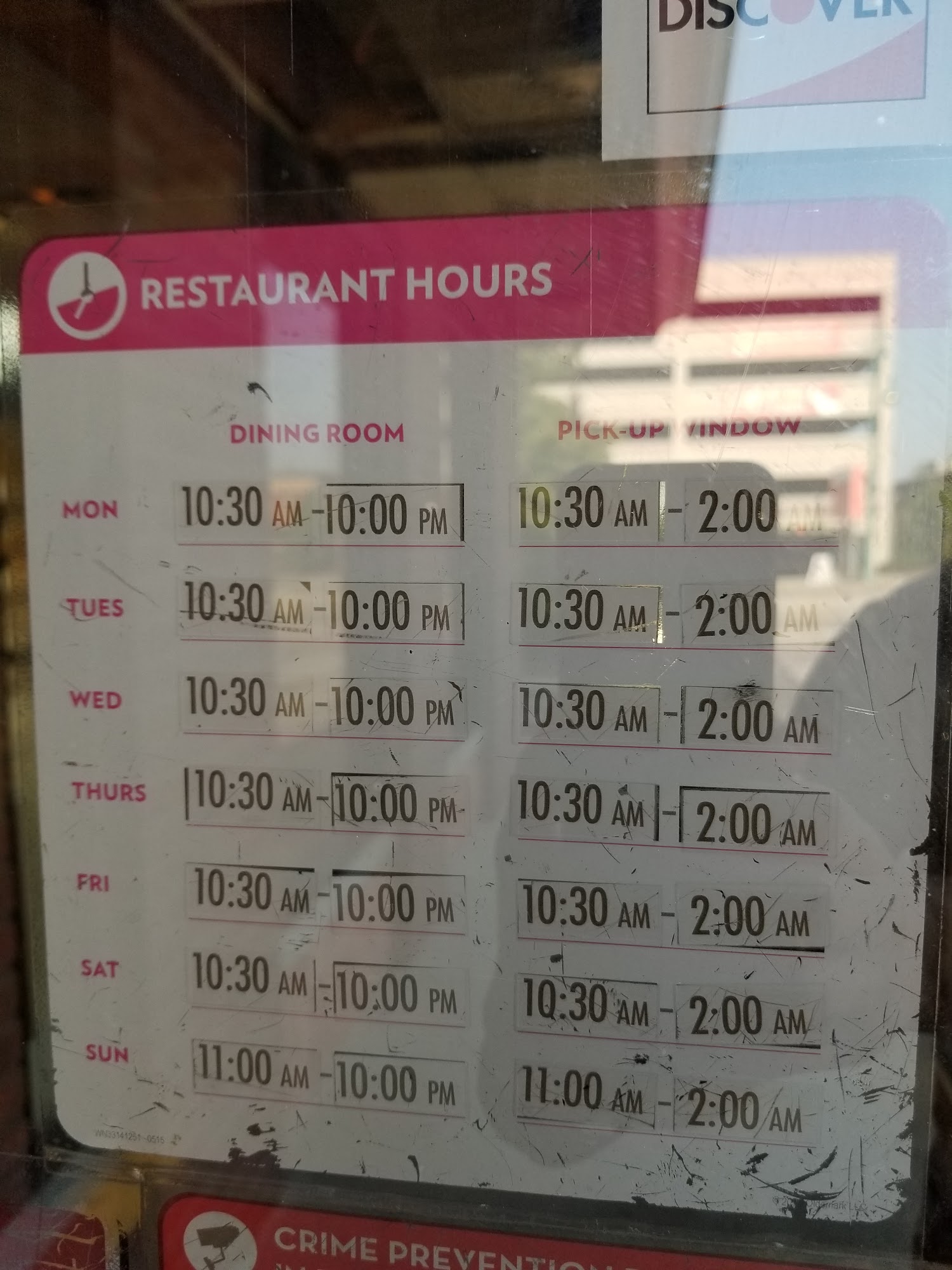 Wendy's Menu