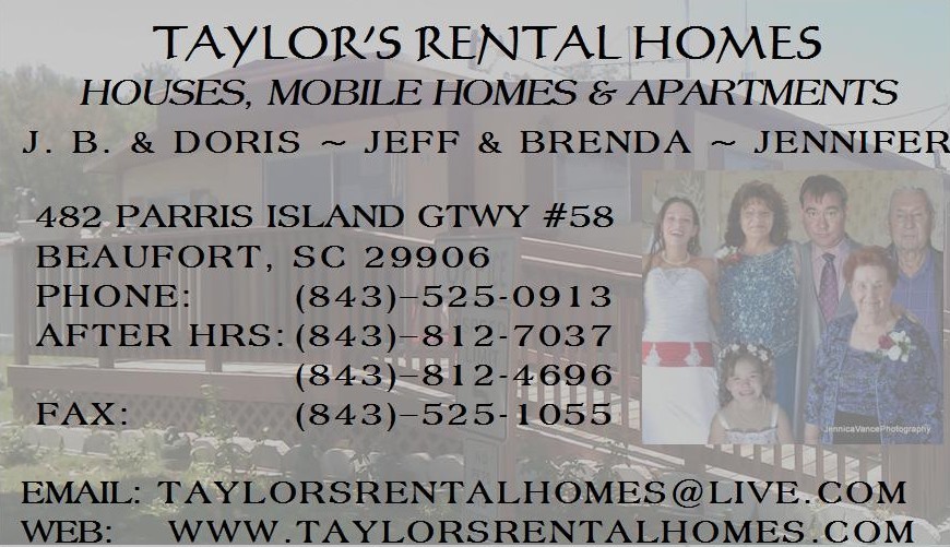 Taylor's Rental Homes Beaufort