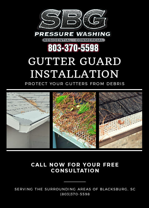 S B G PRESSURE WASHING & Roof Cleaning 313 Oak Grove Rd, Blacksburg South Carolina 29702