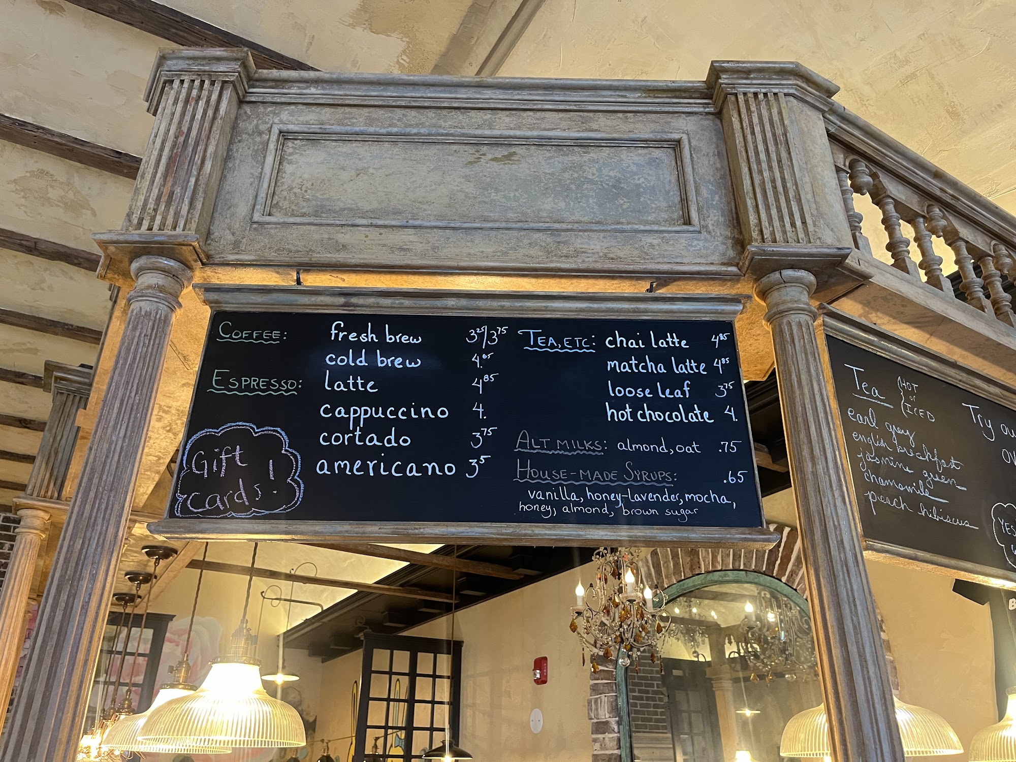 Bad Bunnies Coffee Menu