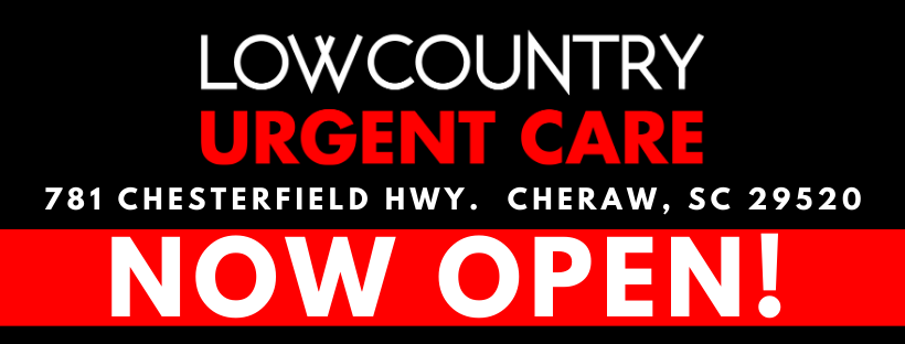 Lowcountry Urgent Care | Cheraw 781 Chesterfield Hwy, Cheraw South Carolina 29520