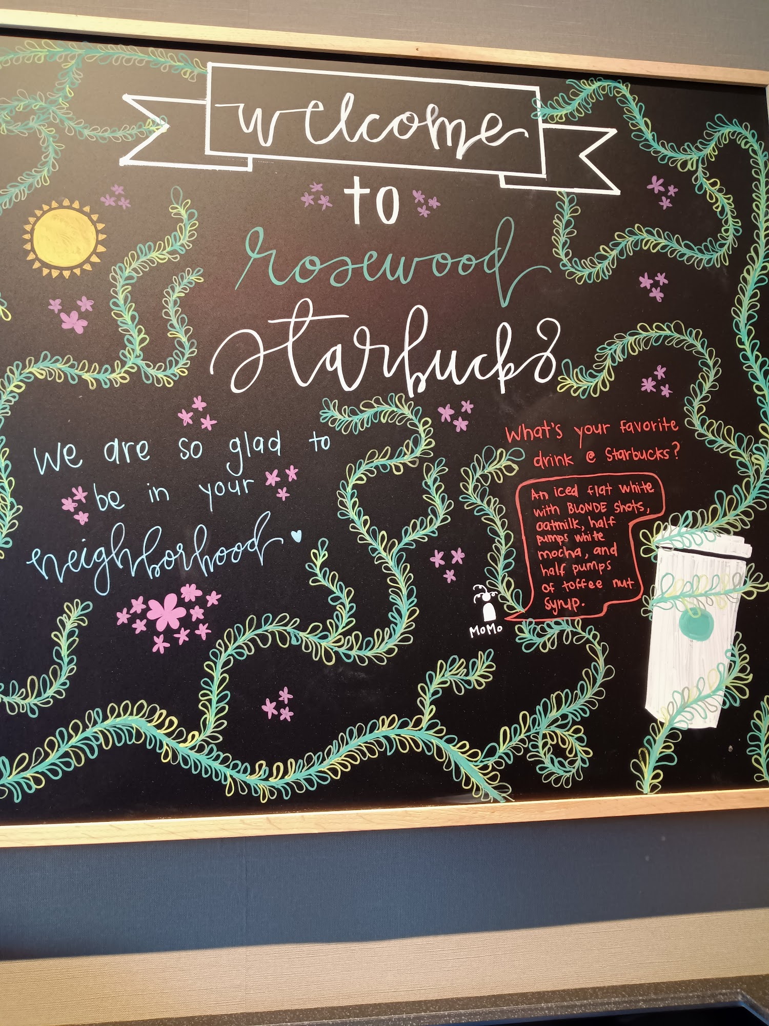 Starbucks Menu