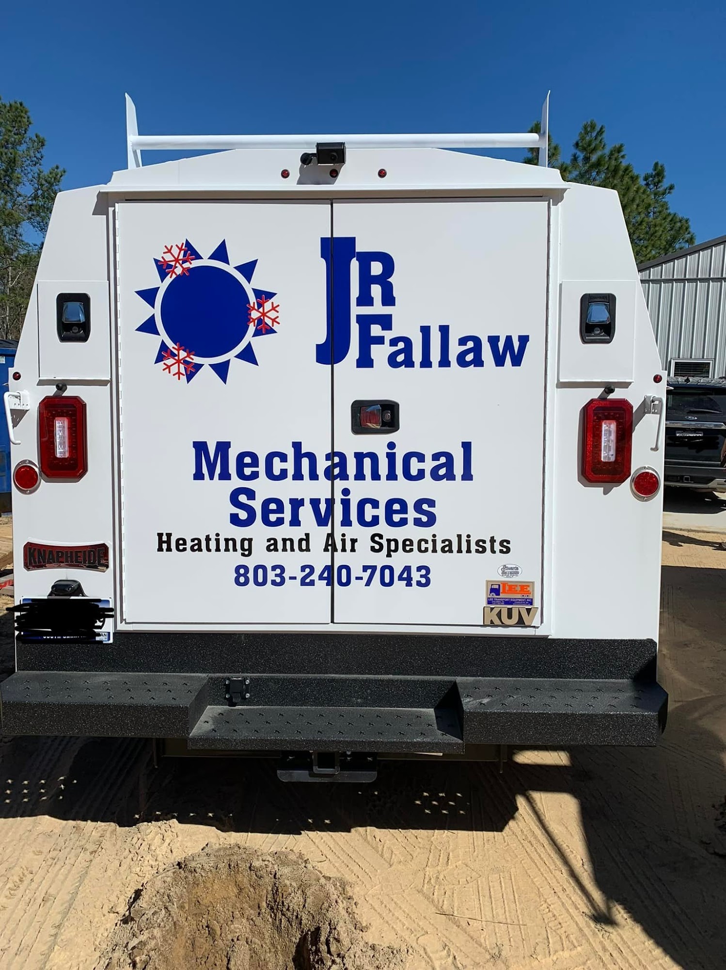 J R Fallaw Mechanical Services LLC 521 Isiah Hall Rd, Gilbert South Carolina 29054