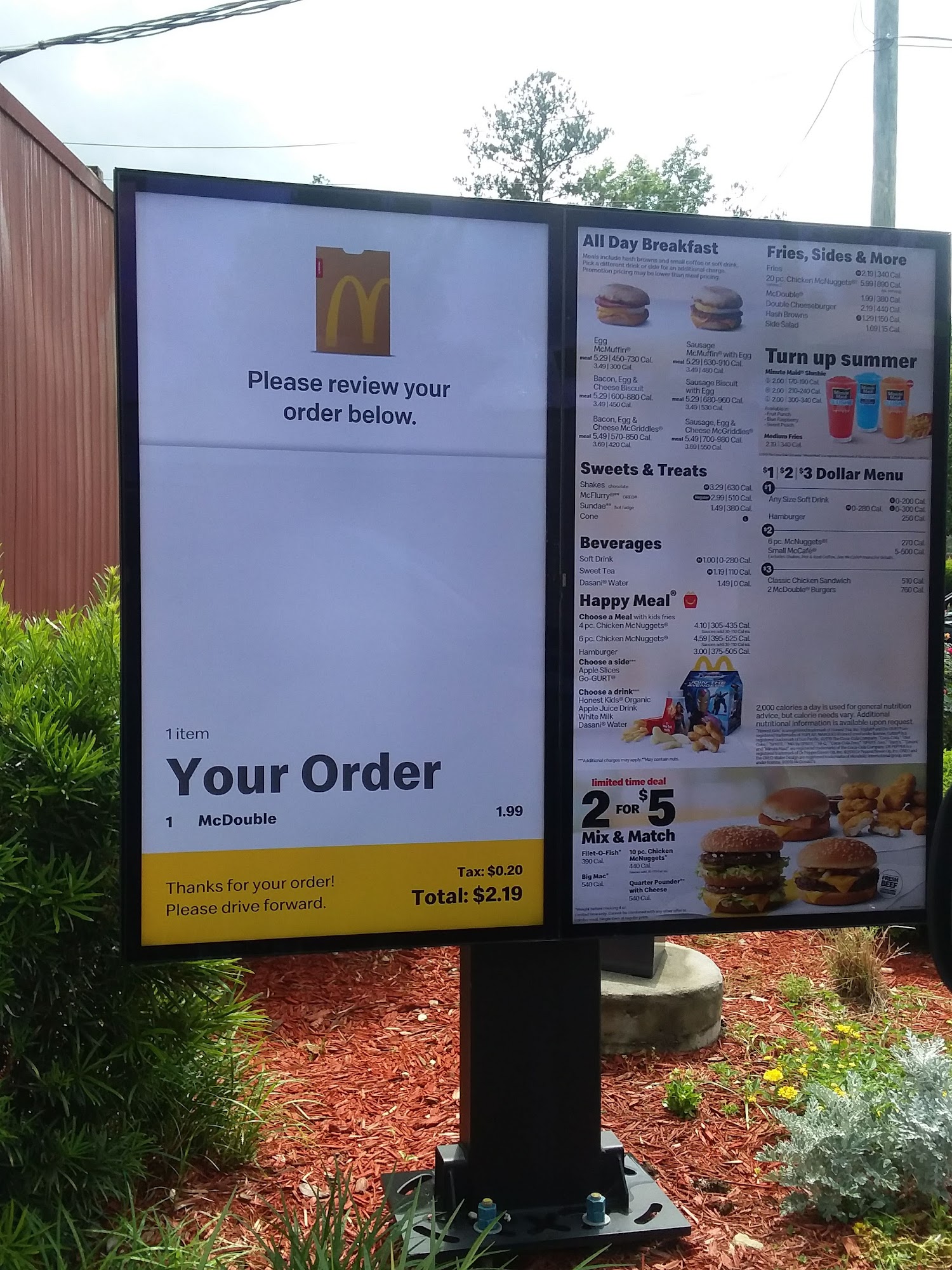 McDonald's Menu