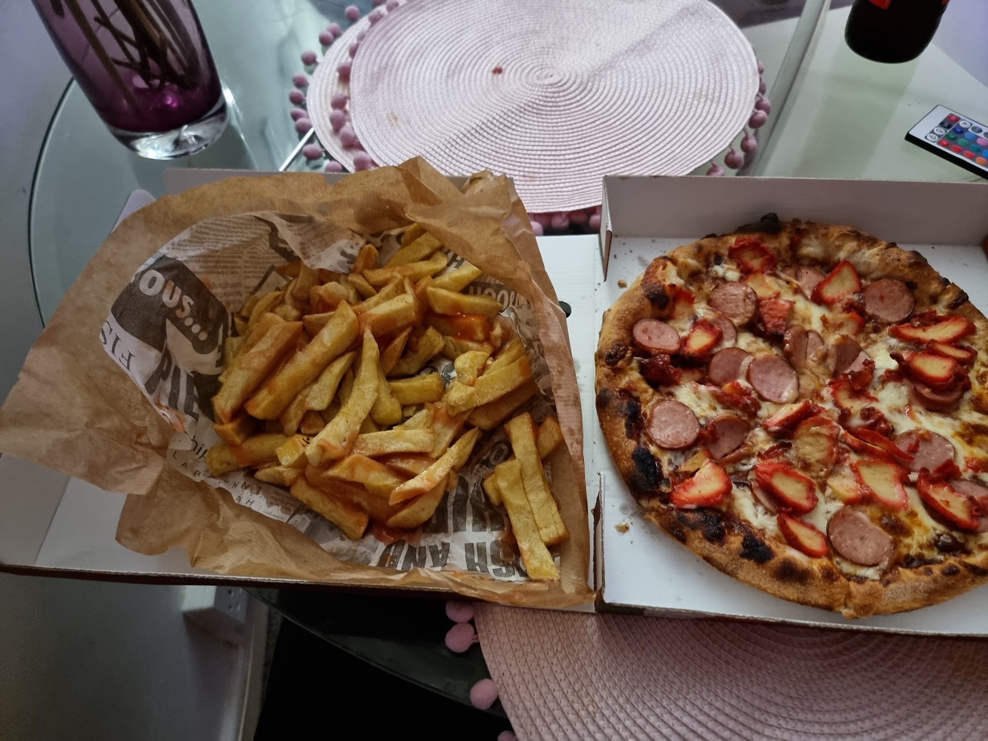 Falcon Fish & Chicken Bar Pizzeria 82 Mill St, Alloa